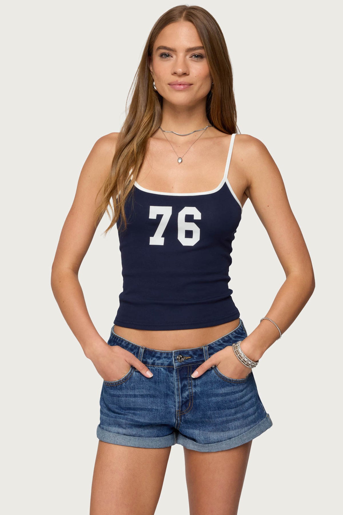 76 Contrast Tank Top-Milans Time