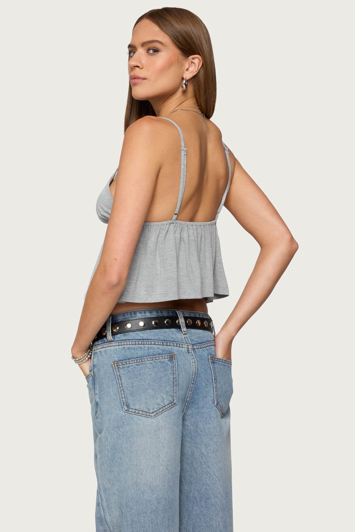 Sunrise Babydoll Tank Top-Milans Time