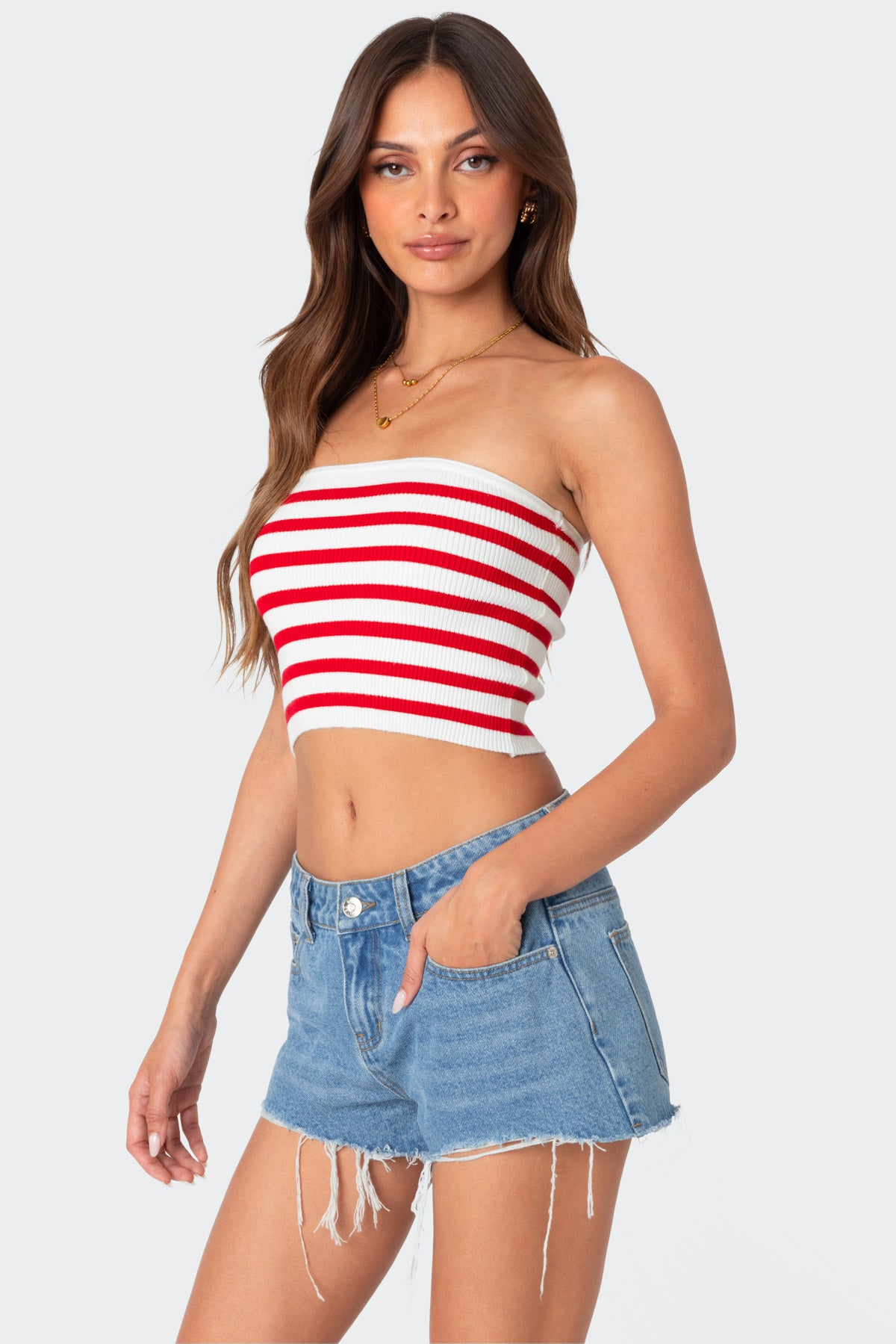 Lexi Ribbed Tube Top-Milans Time