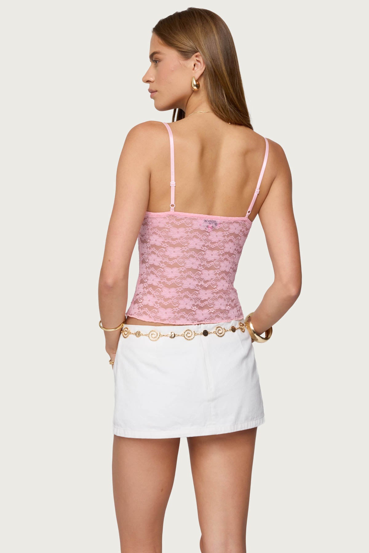Eira Sheer Lace Tank Top-Milans Time