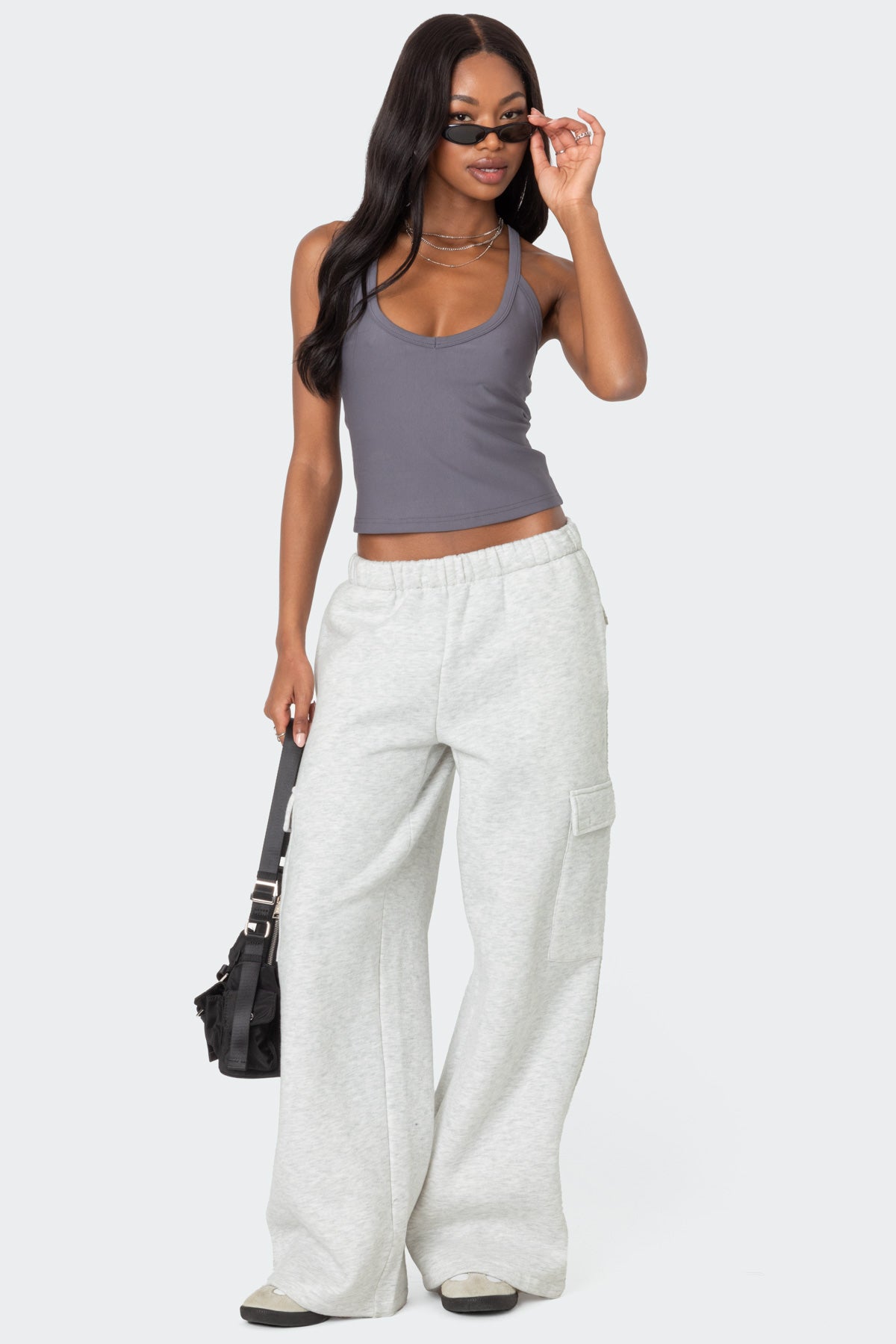 Racer Back Halter Top-Milans Time