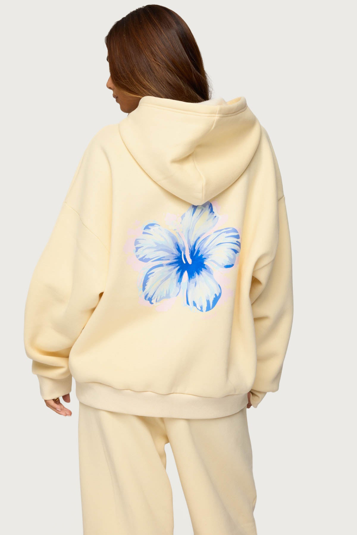 Tropical Bloom Hoodie-Milans Time
