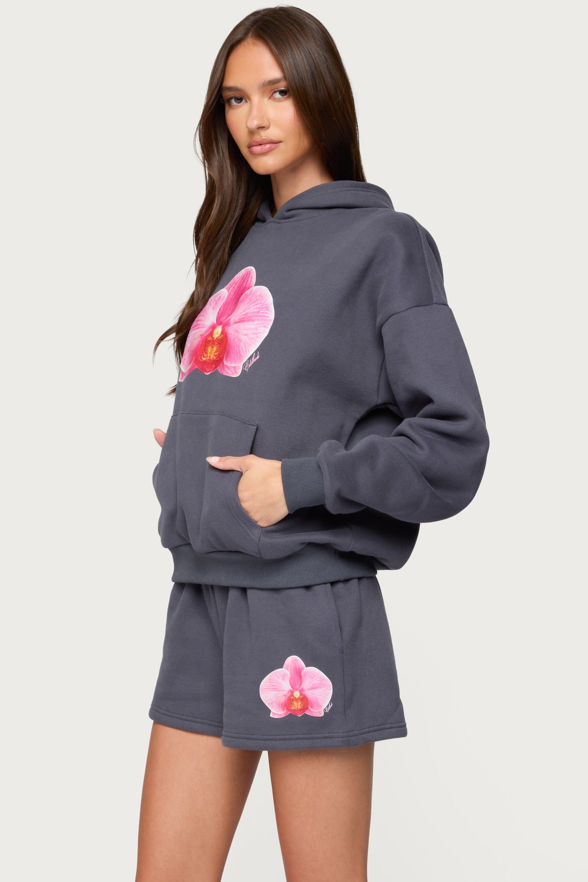 Orchid Babe Hoodie-Milans Time