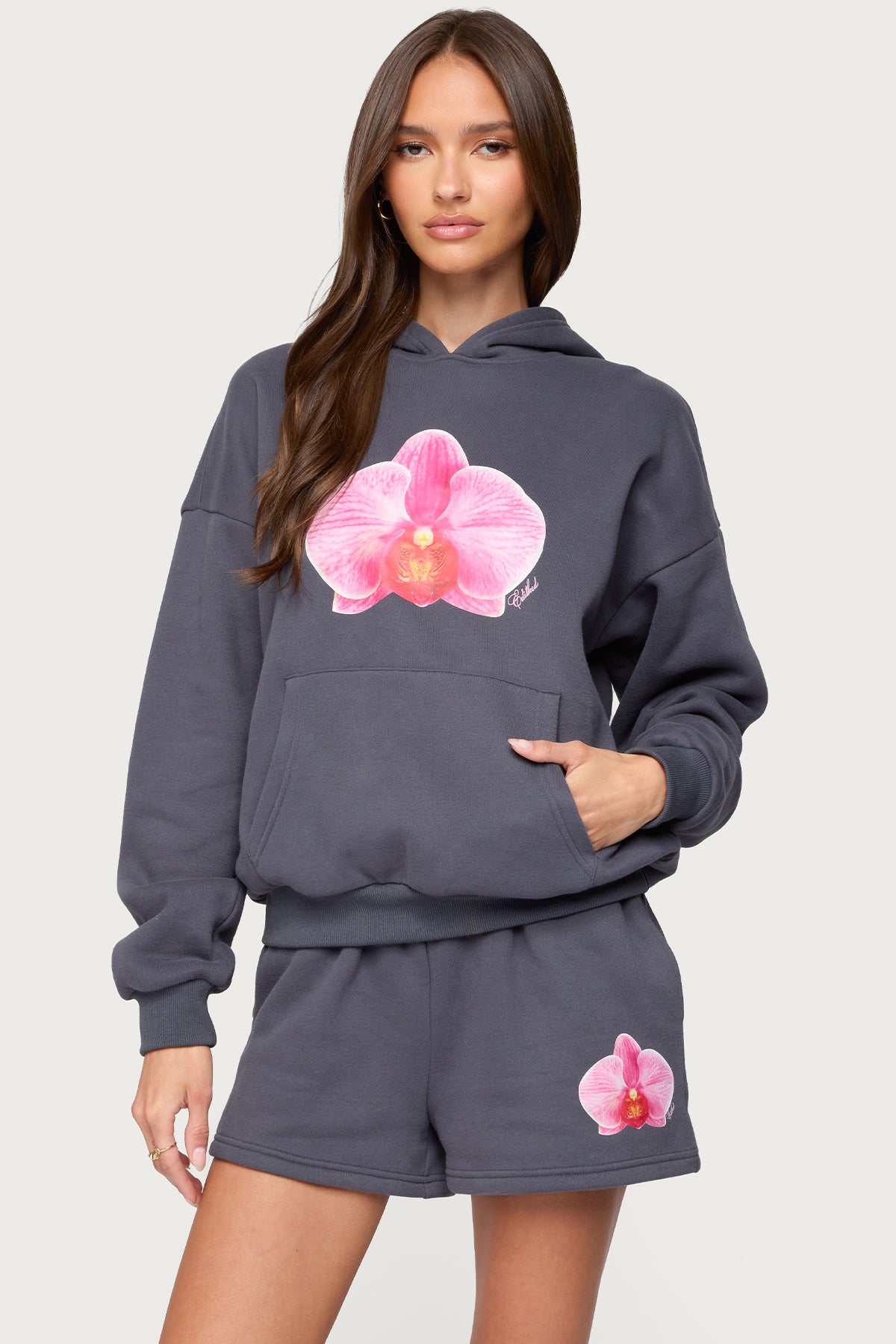 Orchid Babe Hoodie-Milans Time