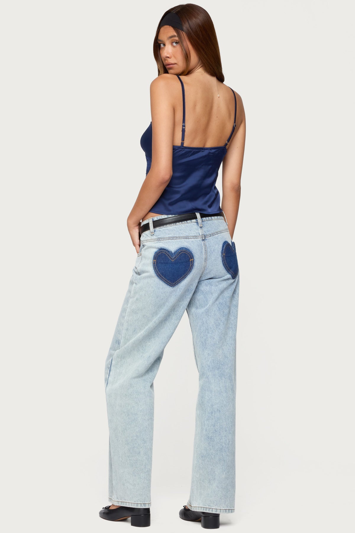 Tamar Satin Effect Tank Top-Milans Time