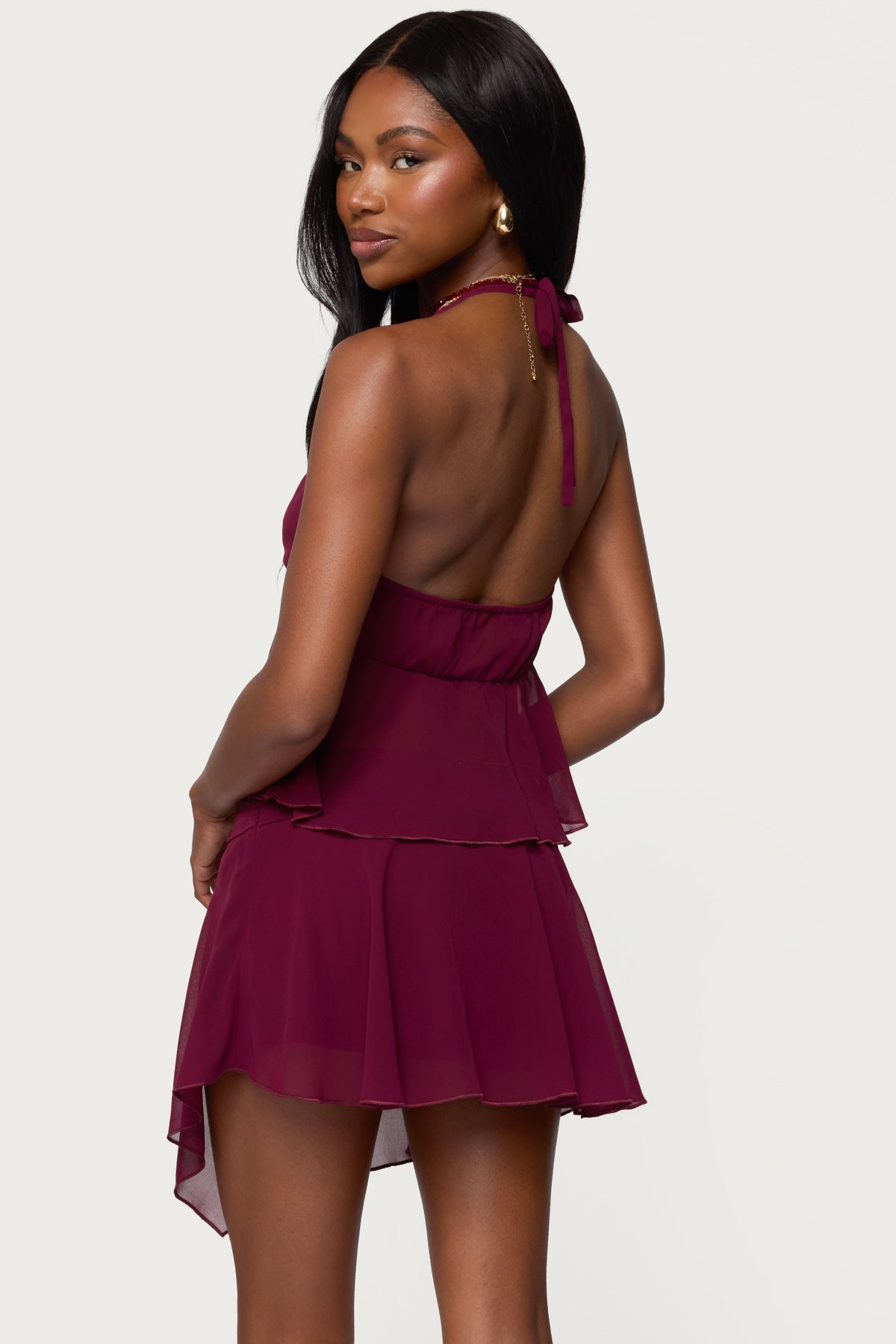 Sea Star Chiffon Split Front Top-Milans Time