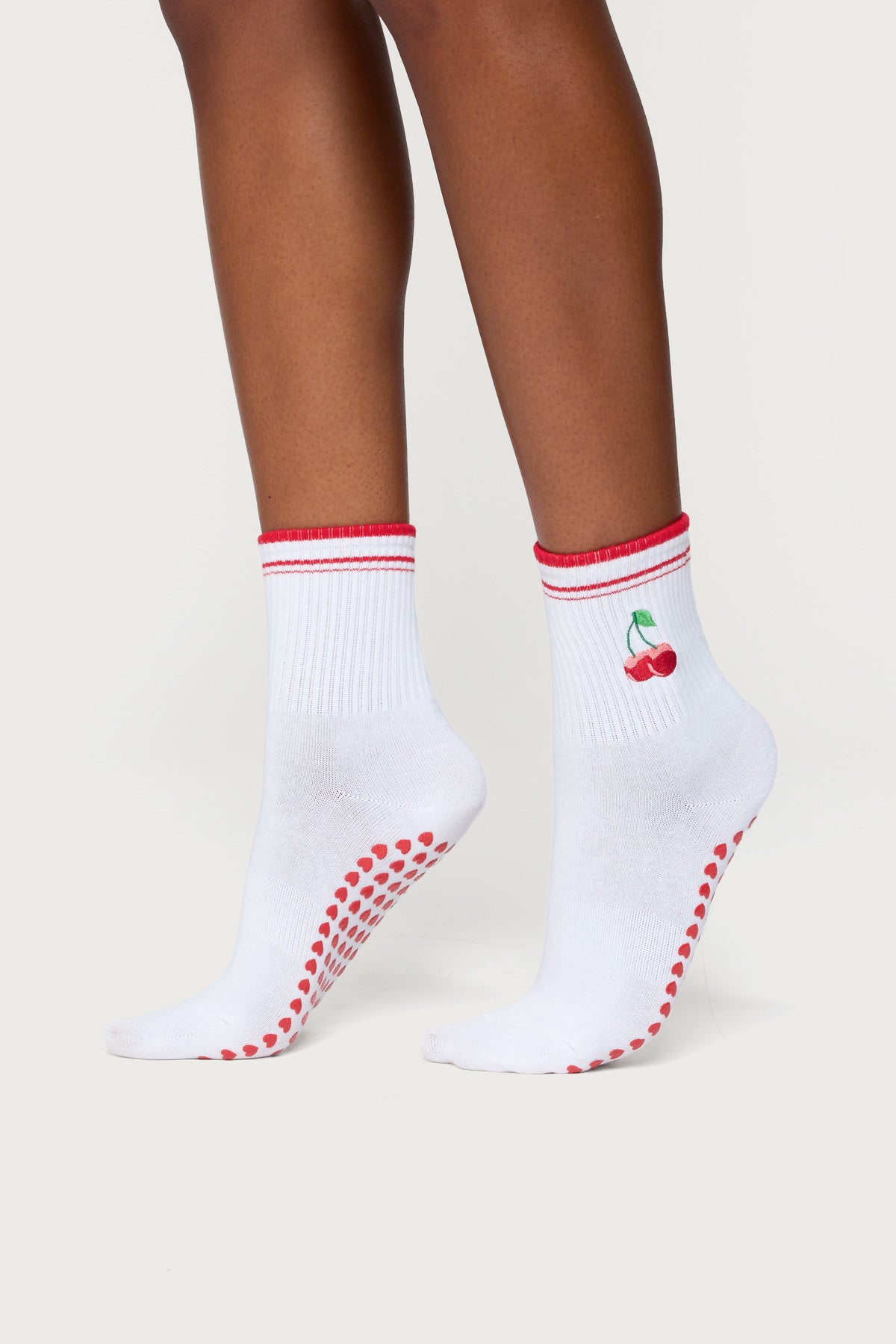 Pilates Cherry Socks-Milans Time