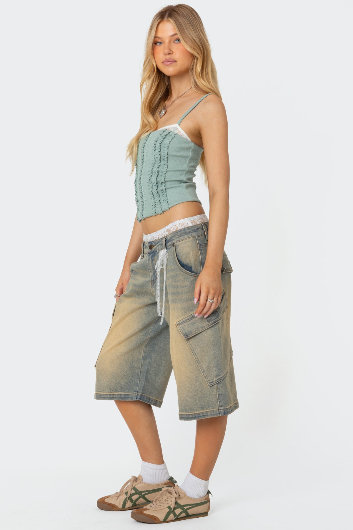 Ruffled Bra Top-Milans Time