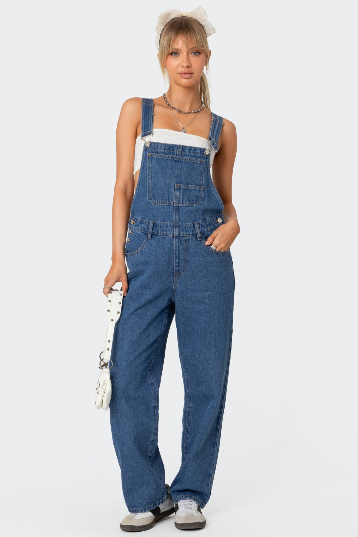 Rosemary Denim Overalls-Milans Time
