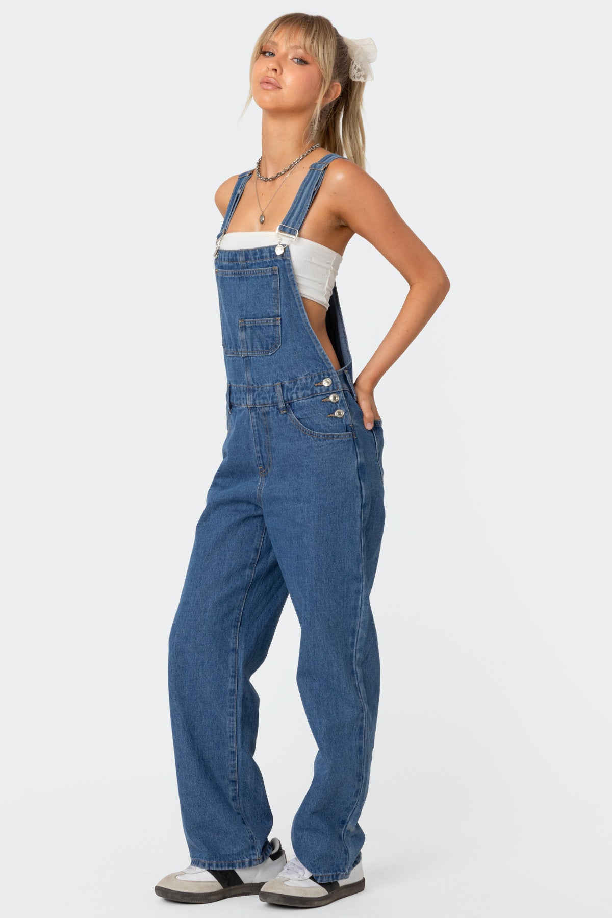 Rosemary Denim Overalls-Milans Time