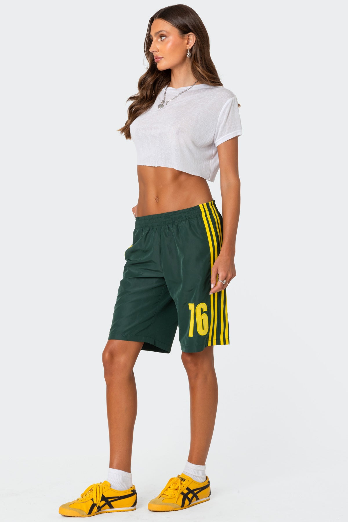 76 Nylon Bermuda Shorts-Milans Time