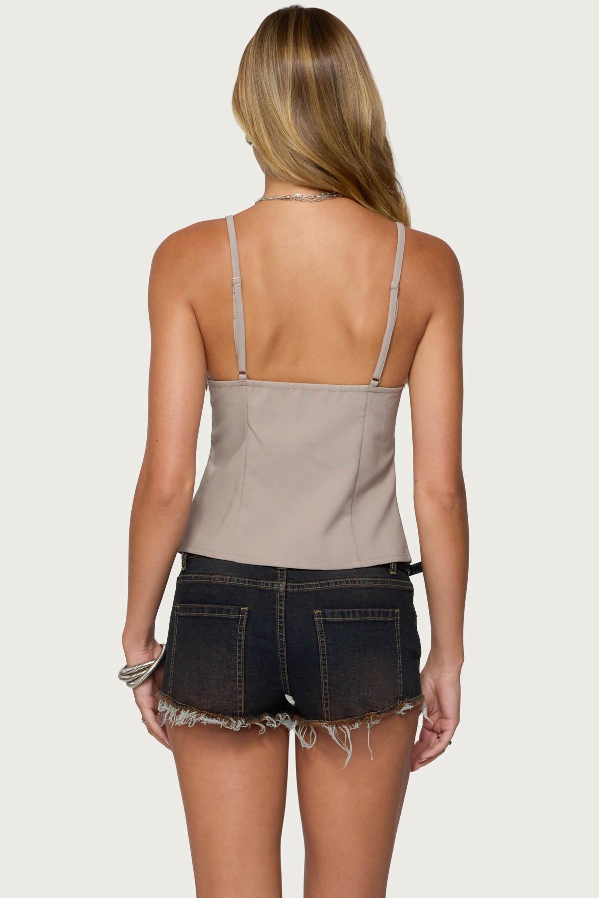 Shay Split Front Buckle Tank Top-Milans Time