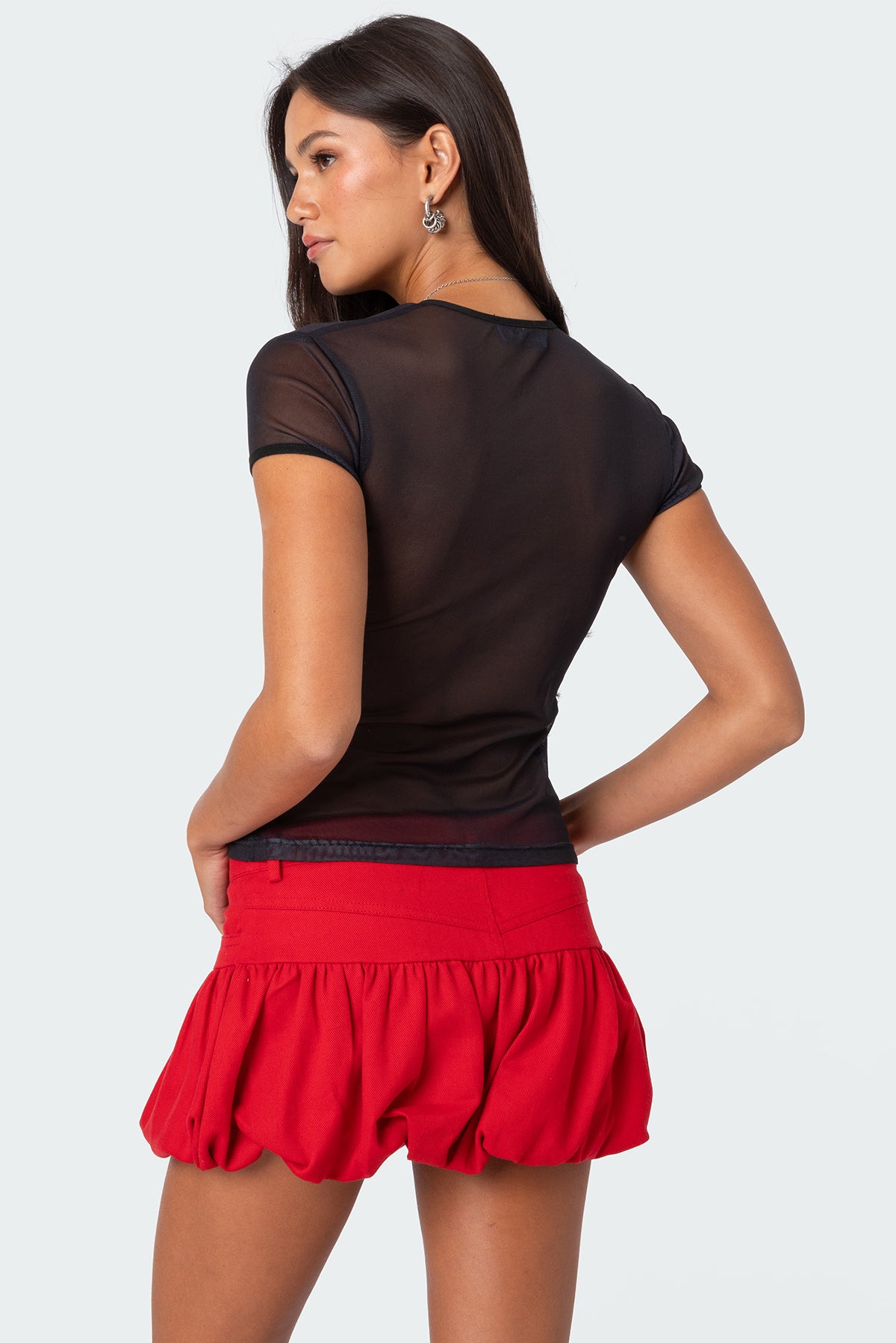 Aloha Sheer Mesh T Shirt-Milans Time