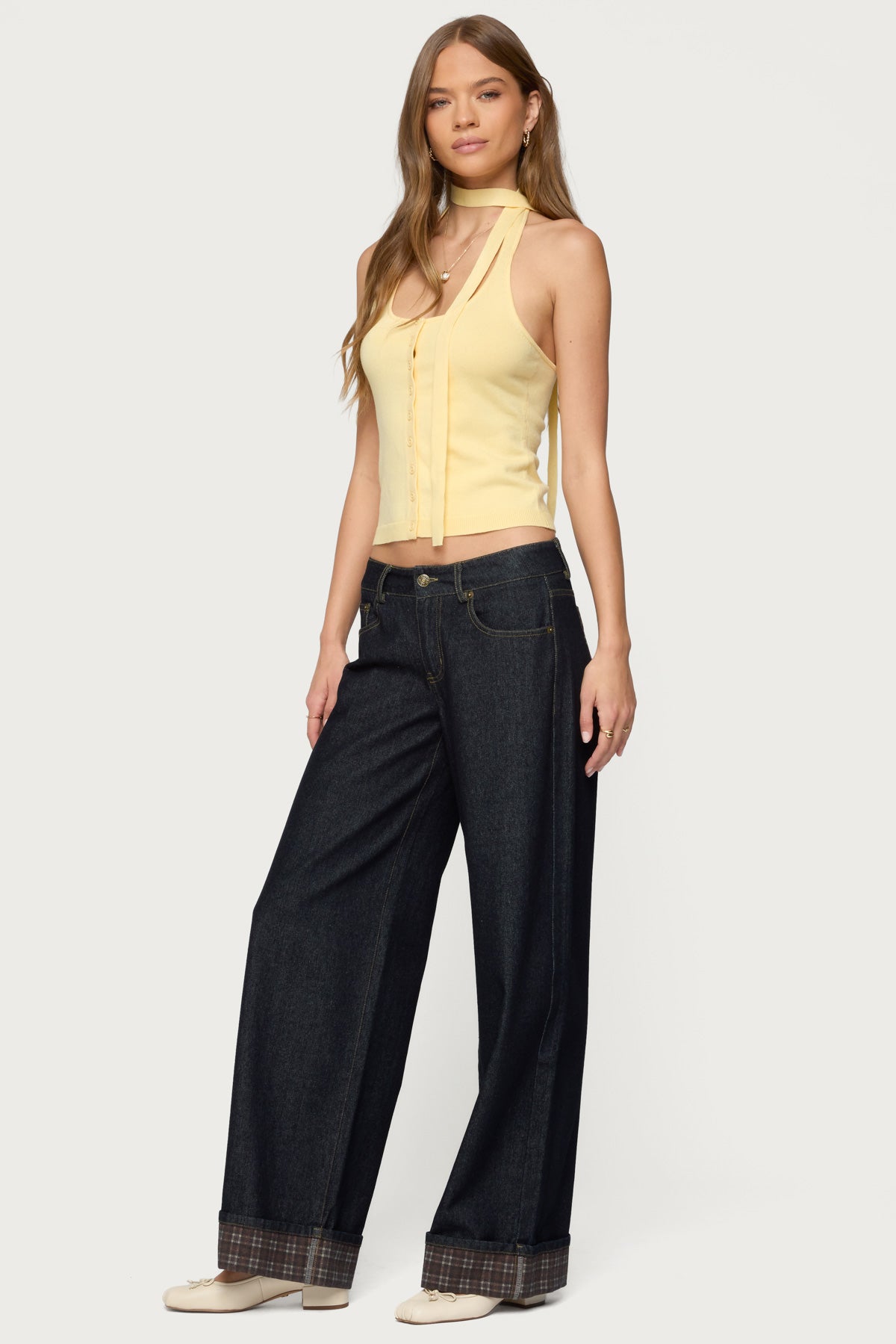 Two Piece Knit Halter Top-Milans Time