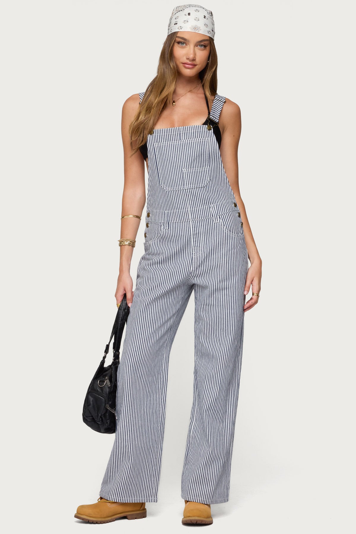 Tamsin Striped Overalls-Milans Time