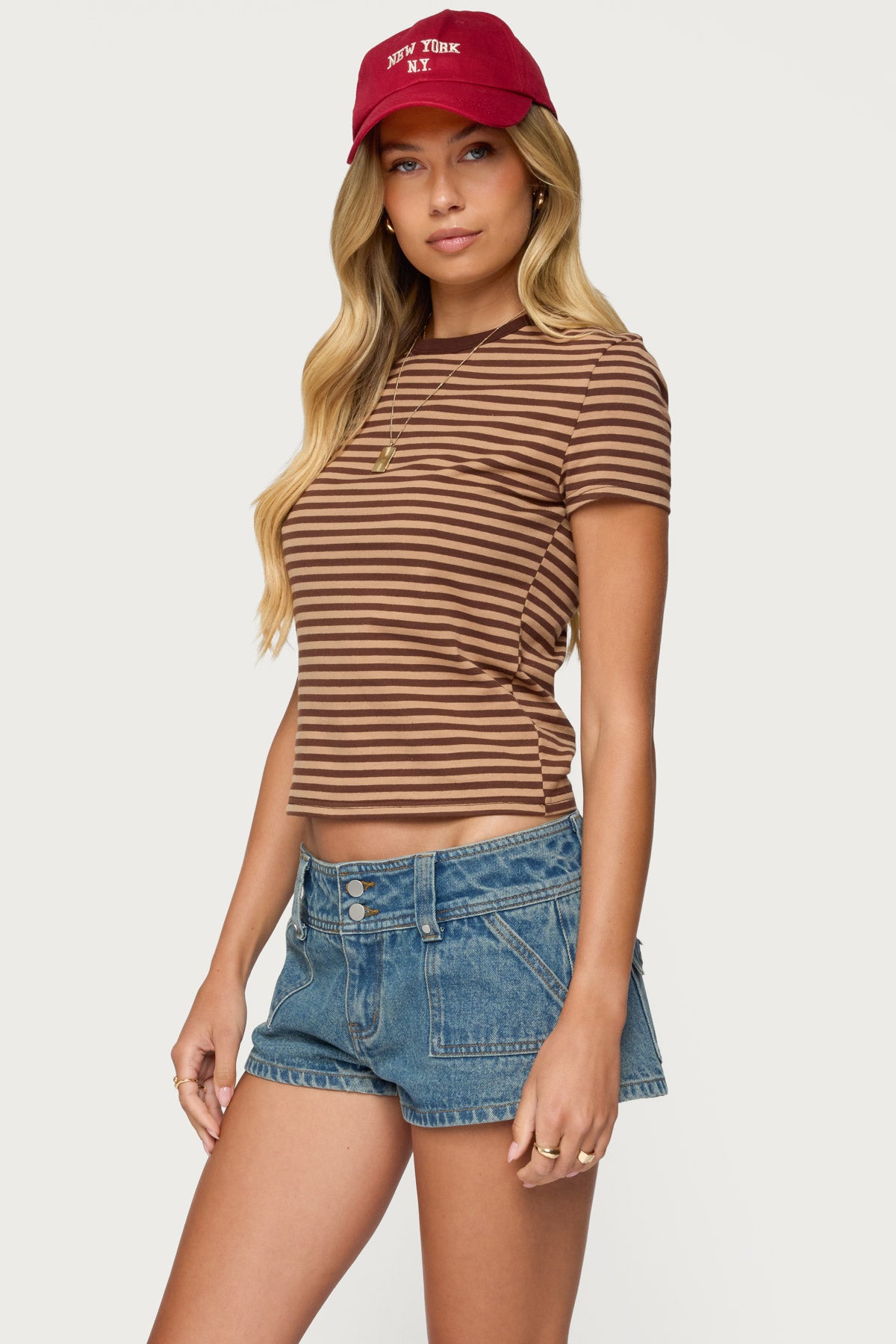 Nessie Striped T Shirt-Milans Time