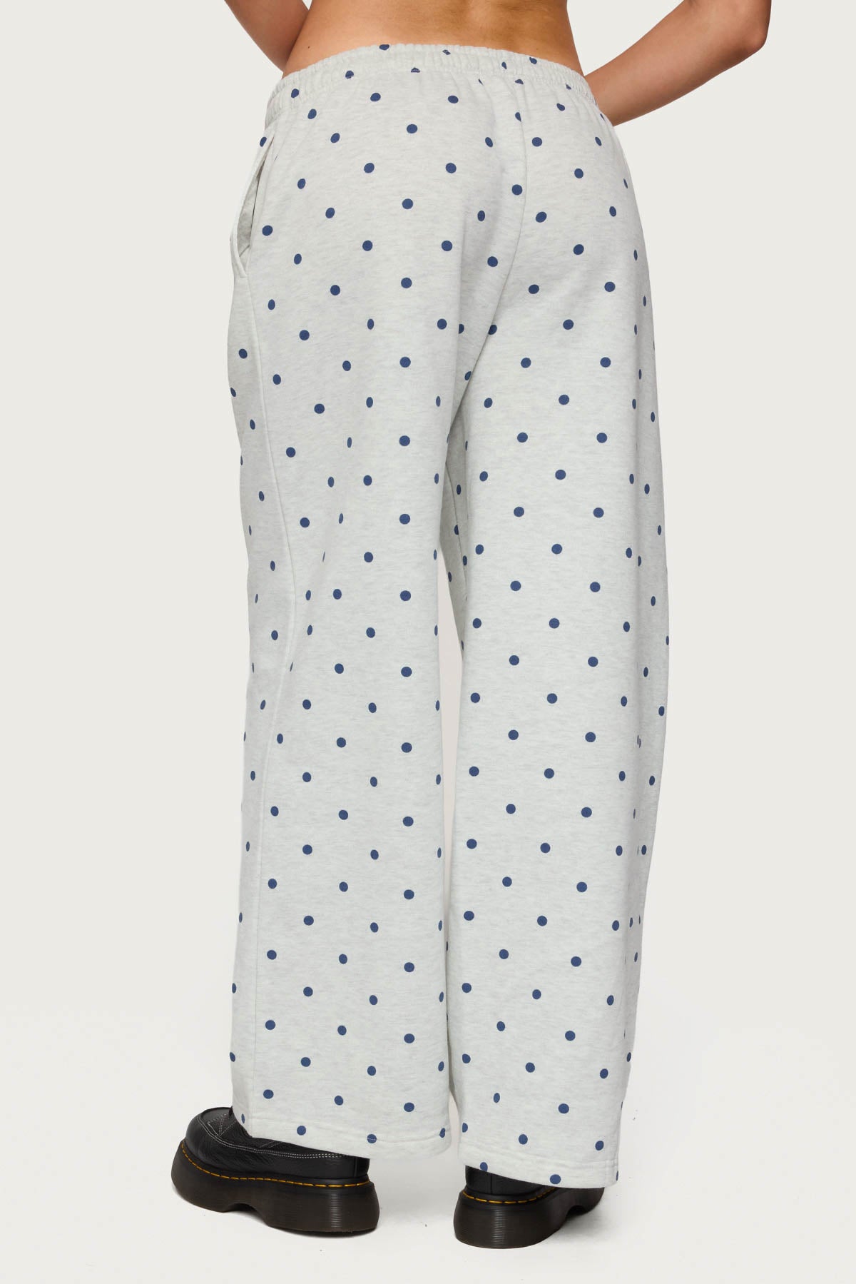 NY Babe Polka Dot Sweatpants-Milans Time