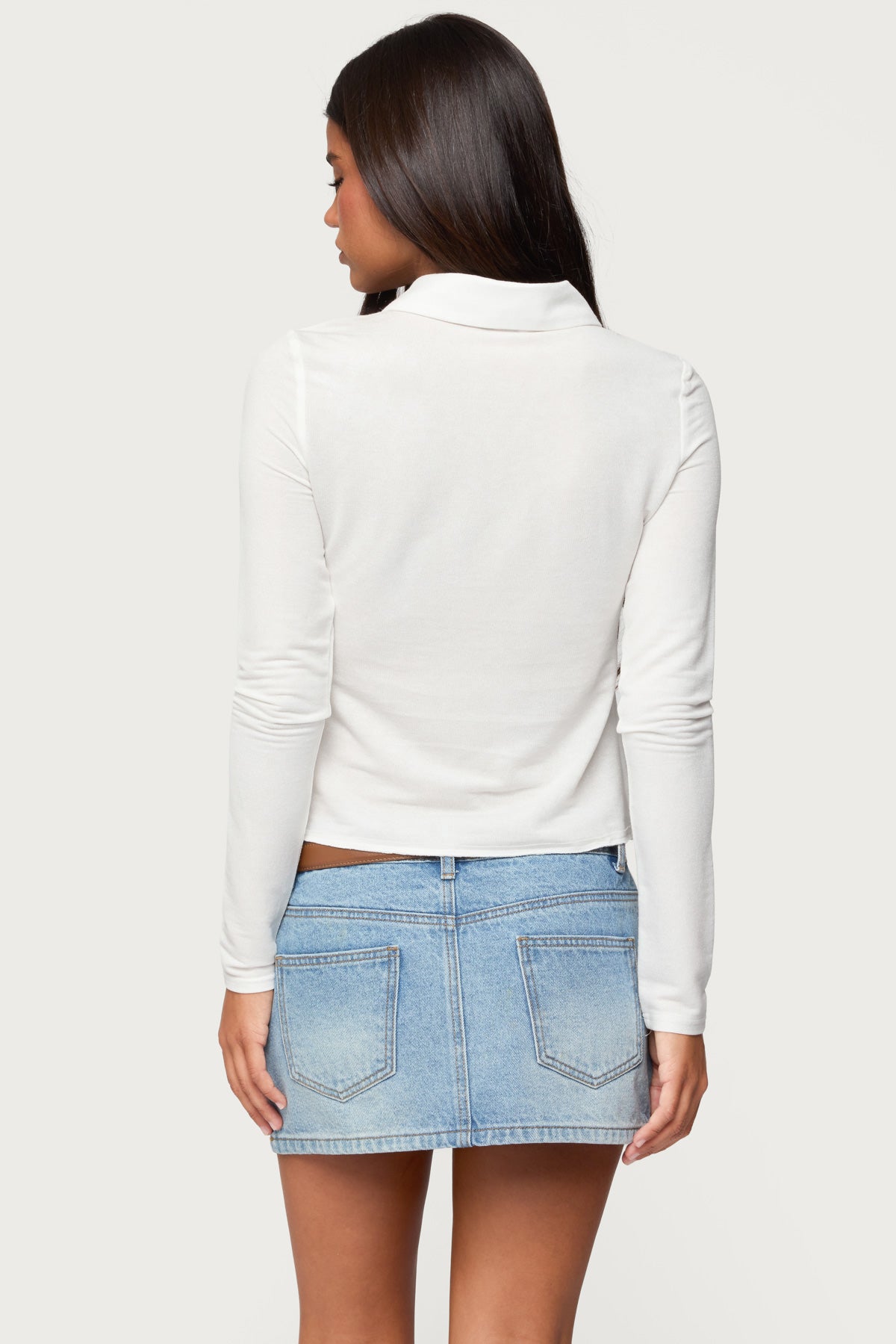 Pennie Iridescent Button Up Shirt-Milans Time