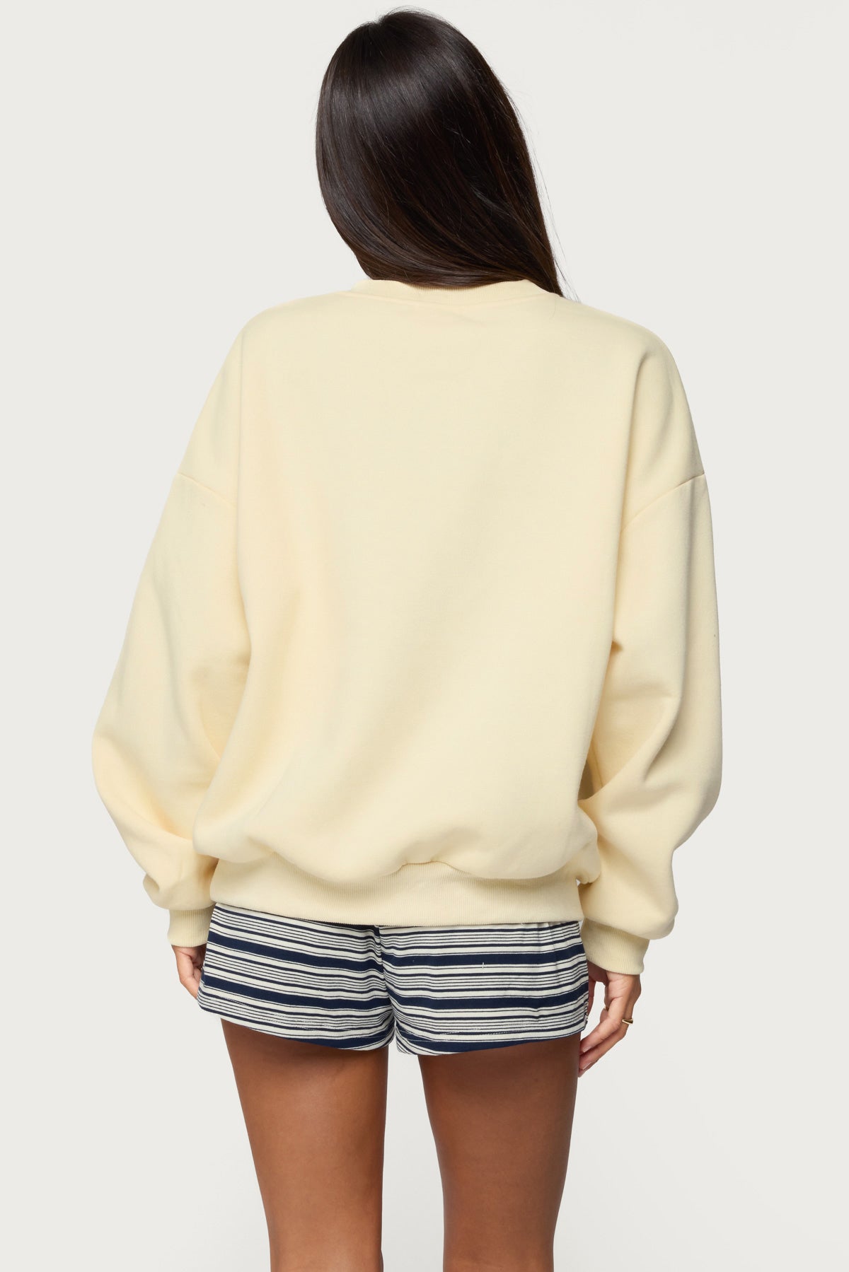 French Riviera Oversized Sweatshirt-Milans Time