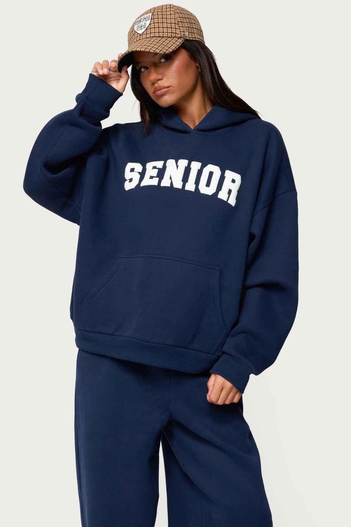 Senior Girl Oversized Hoodie-Milans Time