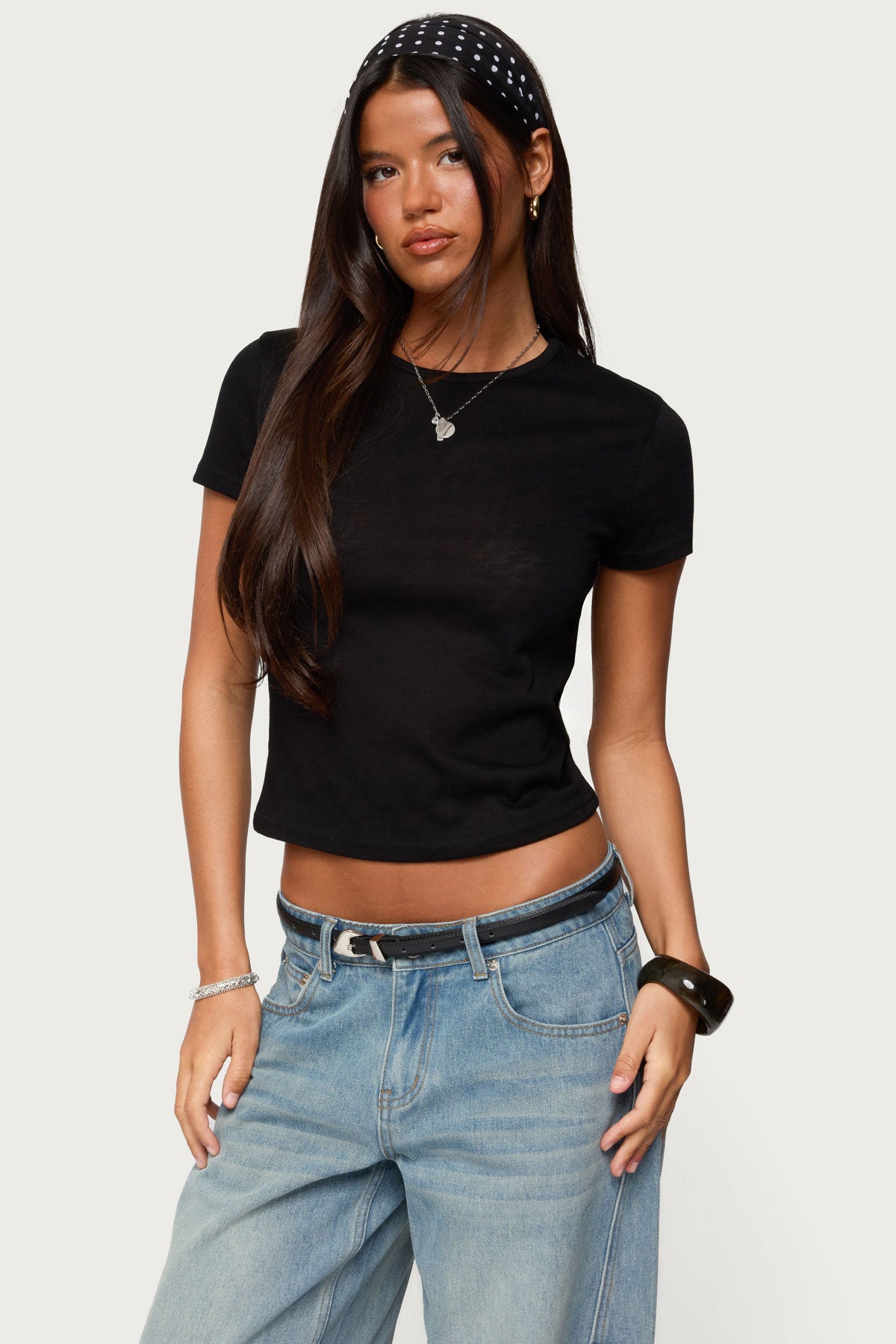 Nikkey Semi Sheer T Shirt-Milans Time