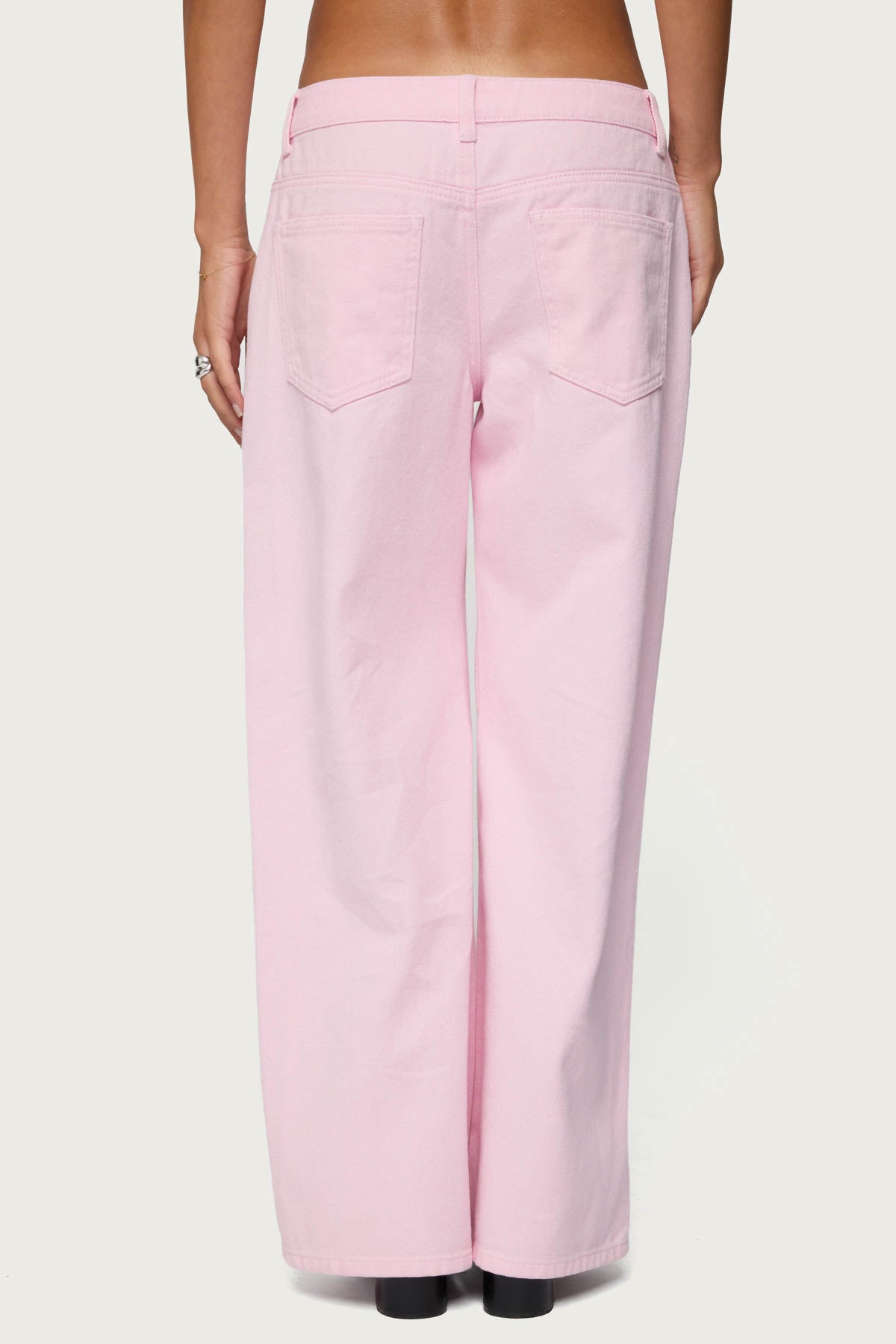 Petite Roman Low Rise Baggy Jeans-Milans Time