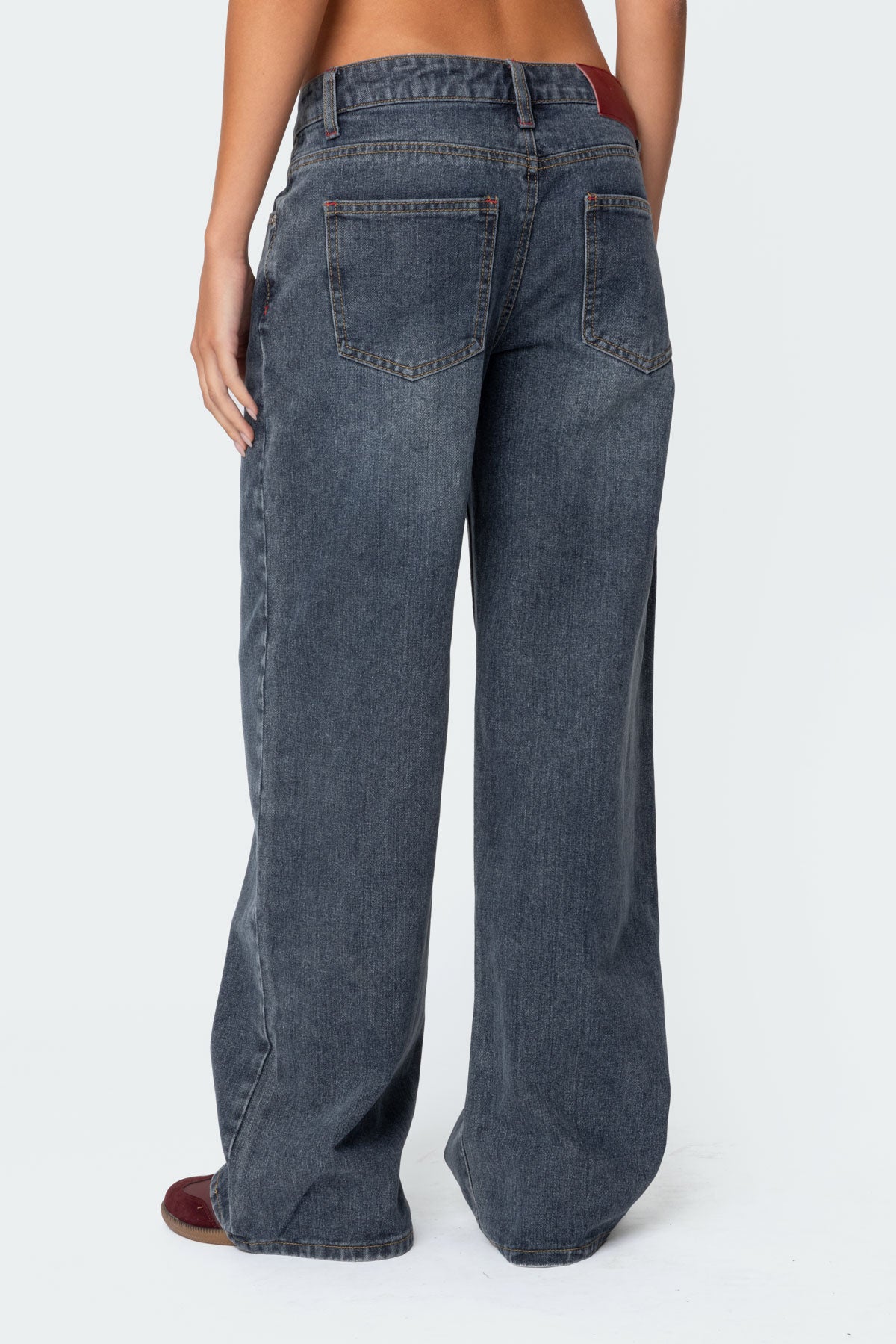Ace Low Rise Baggy Jeans-Milans Time