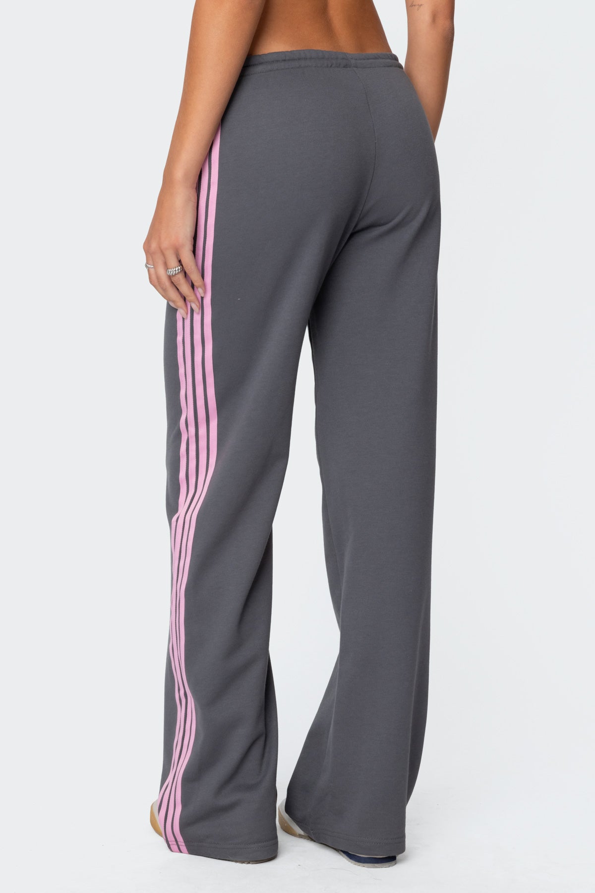 Averie Contrast Striped Sweatpants-Milans Time