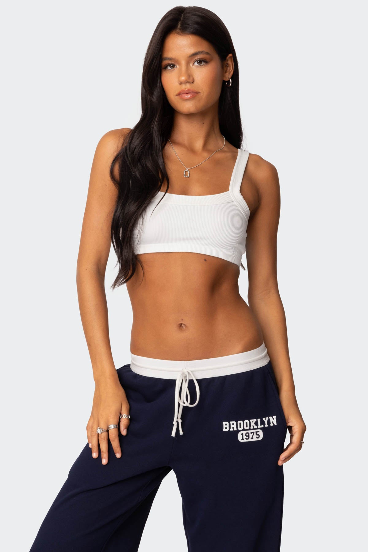 Sariah Ribbed Crop Top-Milans Time