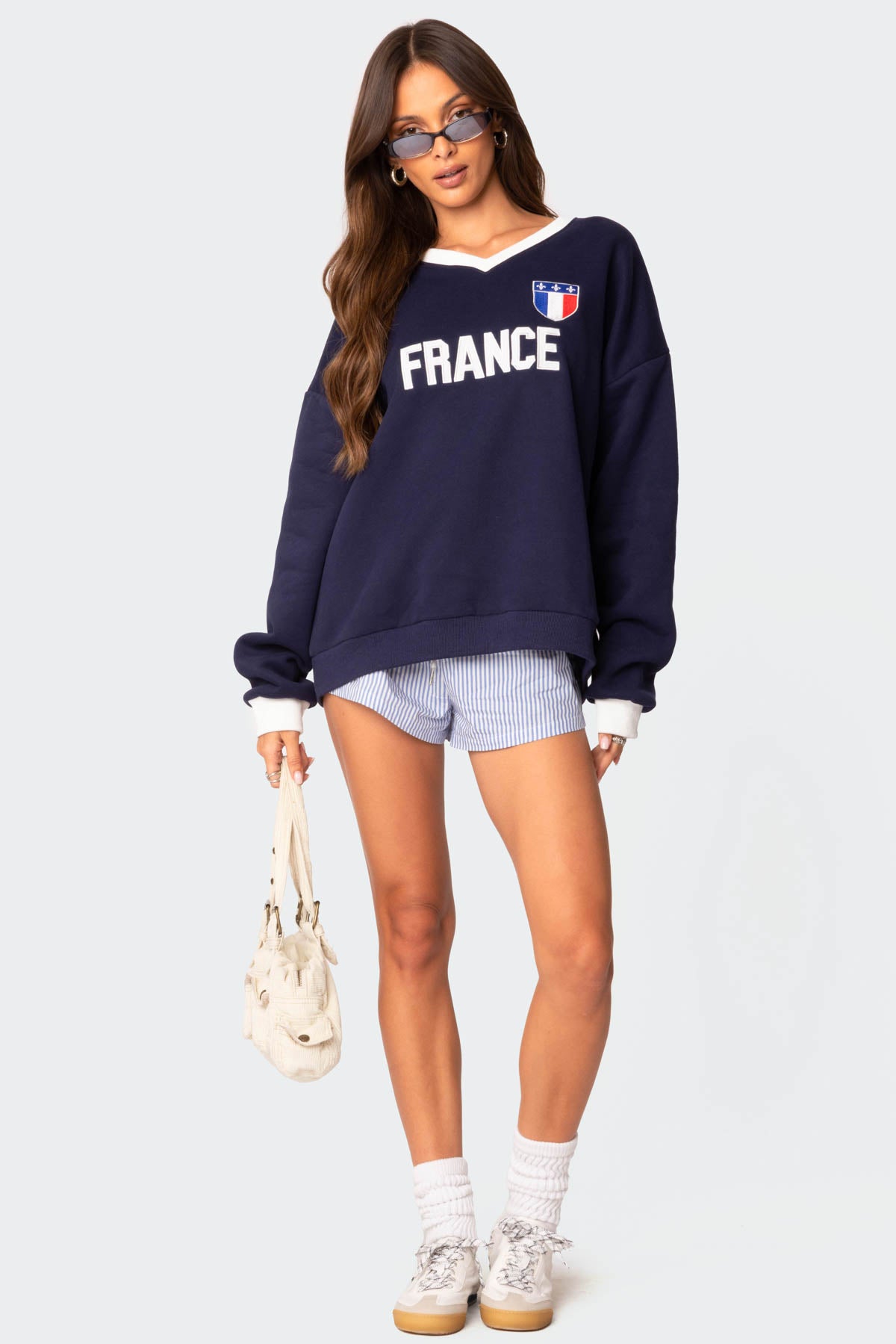 France Oversized Sweatshirt-Milans Time