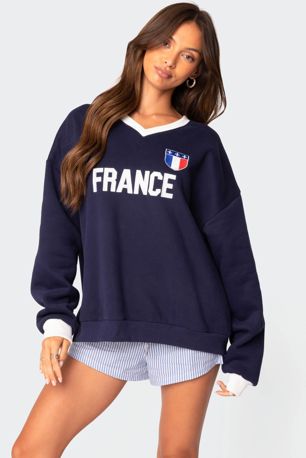 France Oversized Sweatshirt-Milans Time