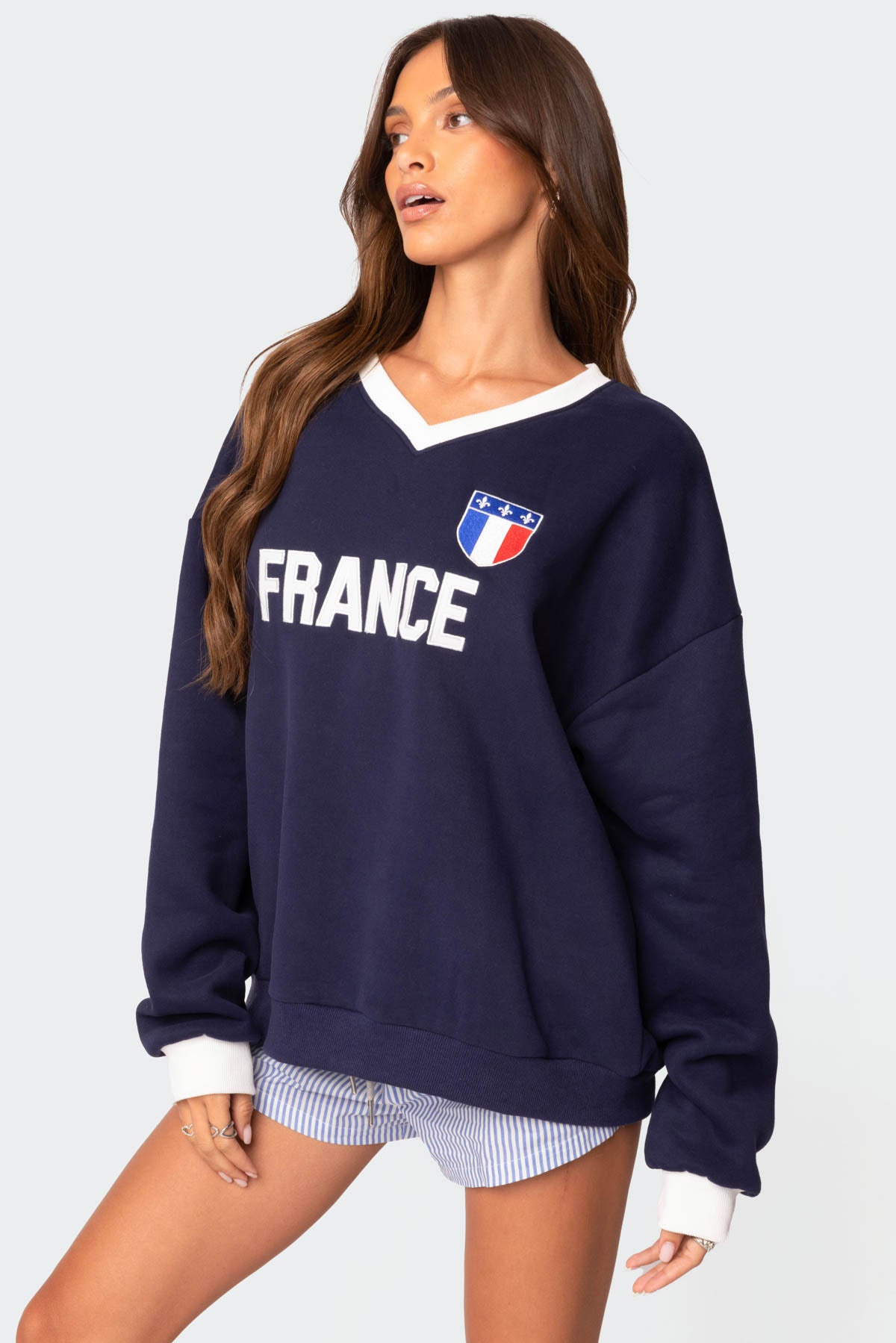 France Oversized Sweatshirt-Milans Time