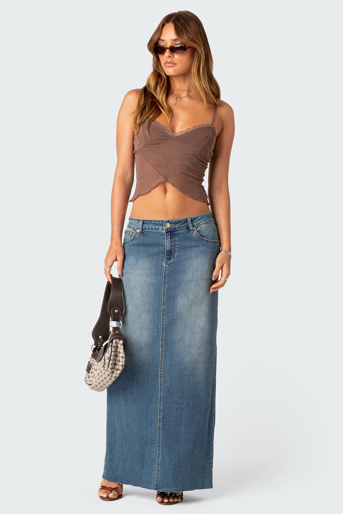 Crossover Mesh Tank Top-Milans Time