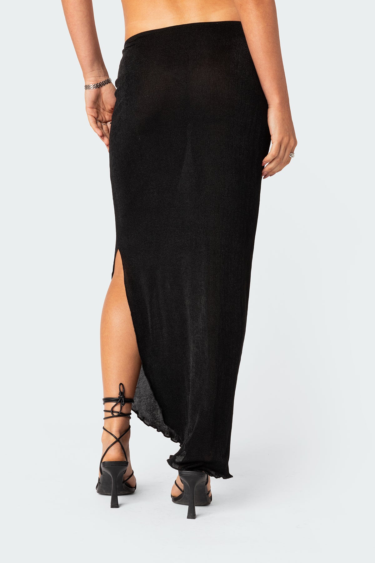 Milan Slitted Maxi Skirt-Milans Time