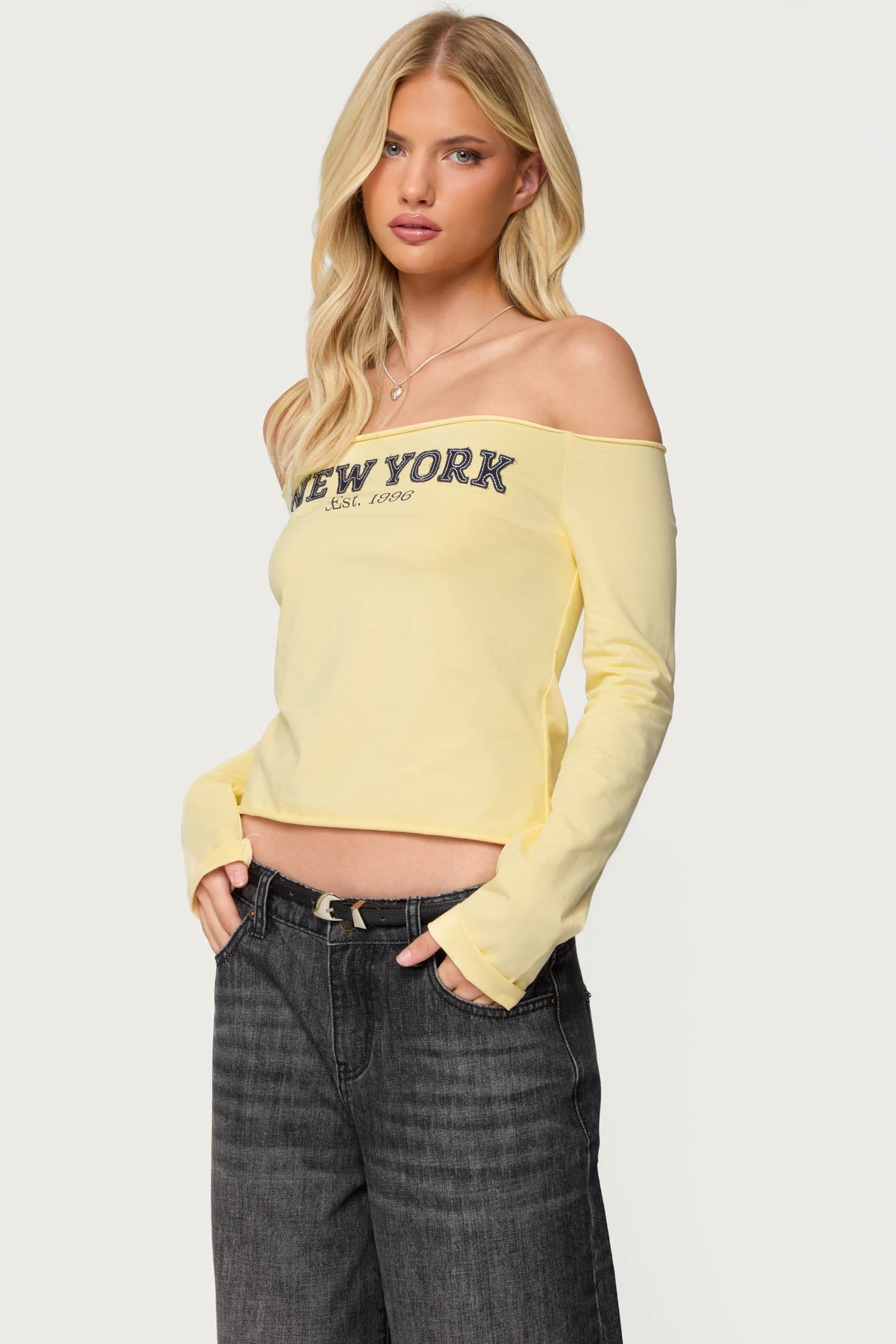 New York Babe Off Shoulder Top-Milans Time