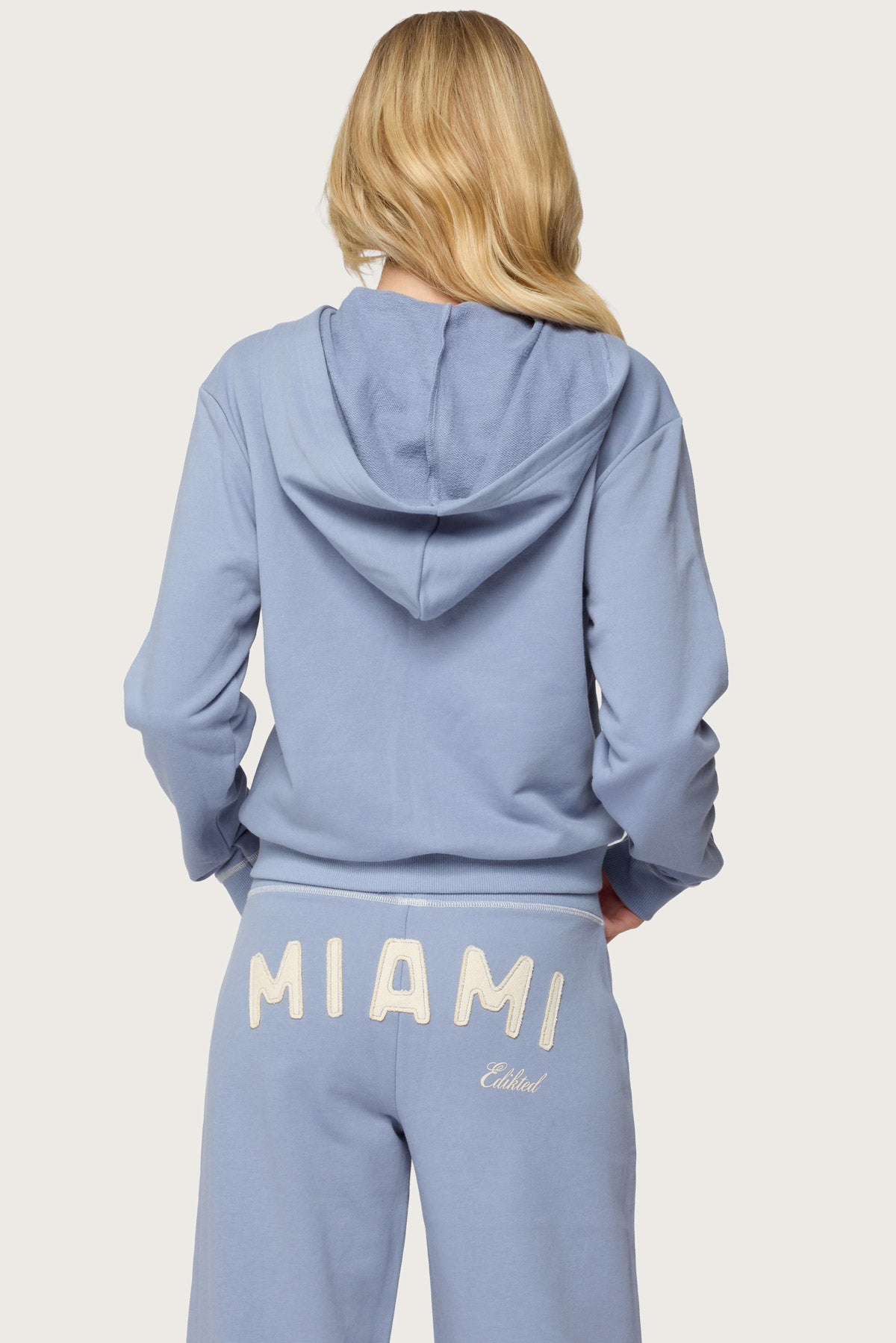 Miami Babe Zip Up Hoodie-Milans Time