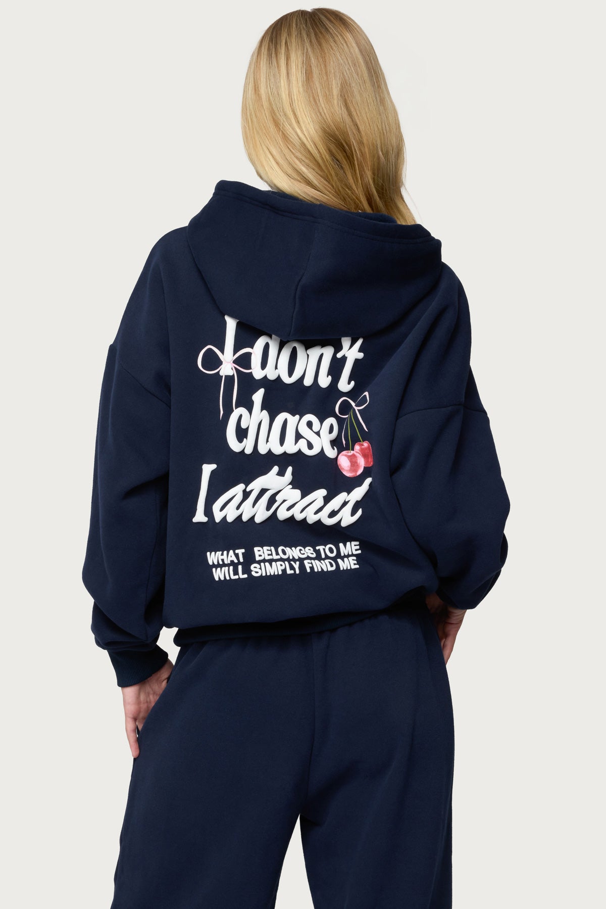 I Don't Chase I Attract Hoodie-Milans Time
