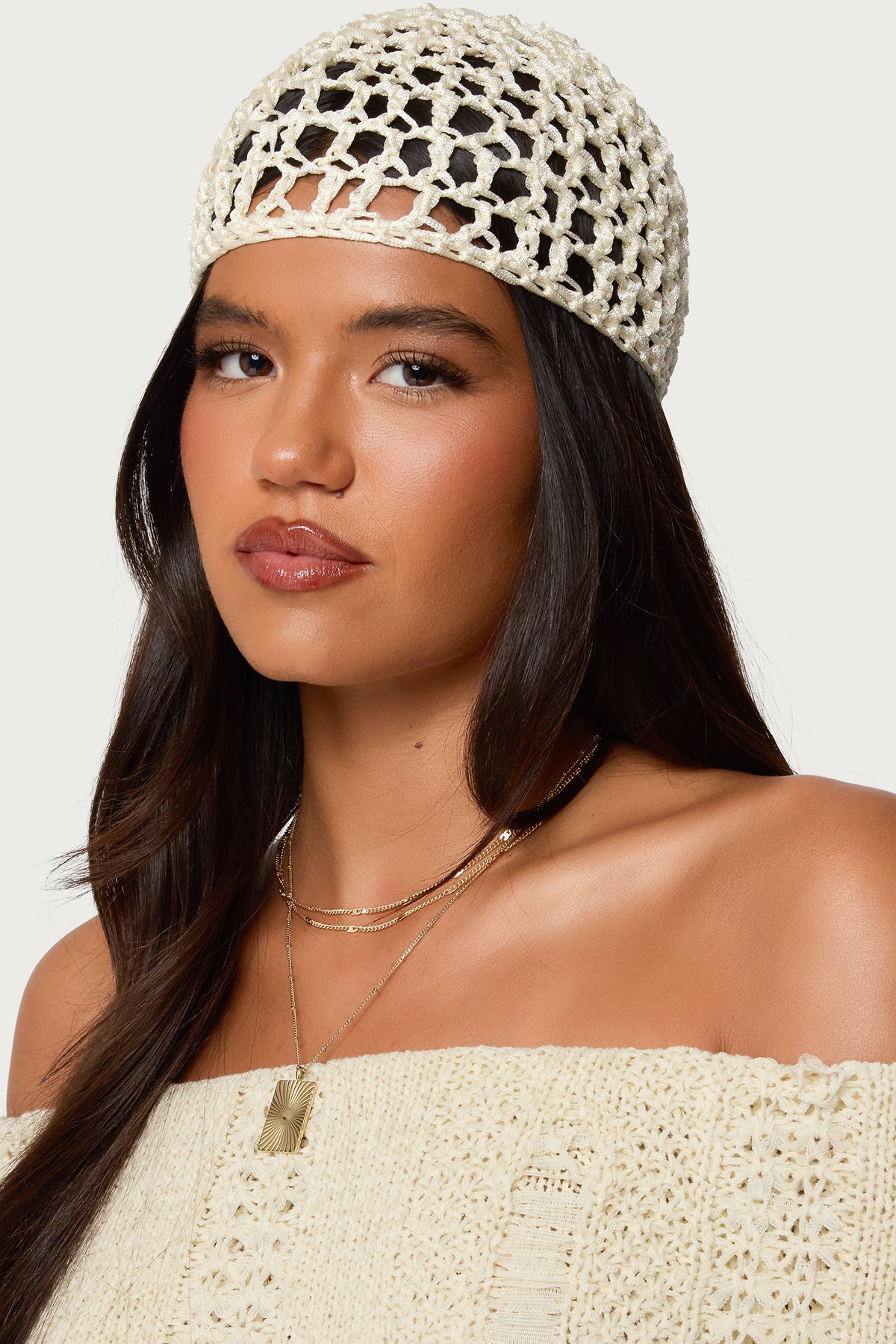 Lulu Crochet Beanie-Milans Time