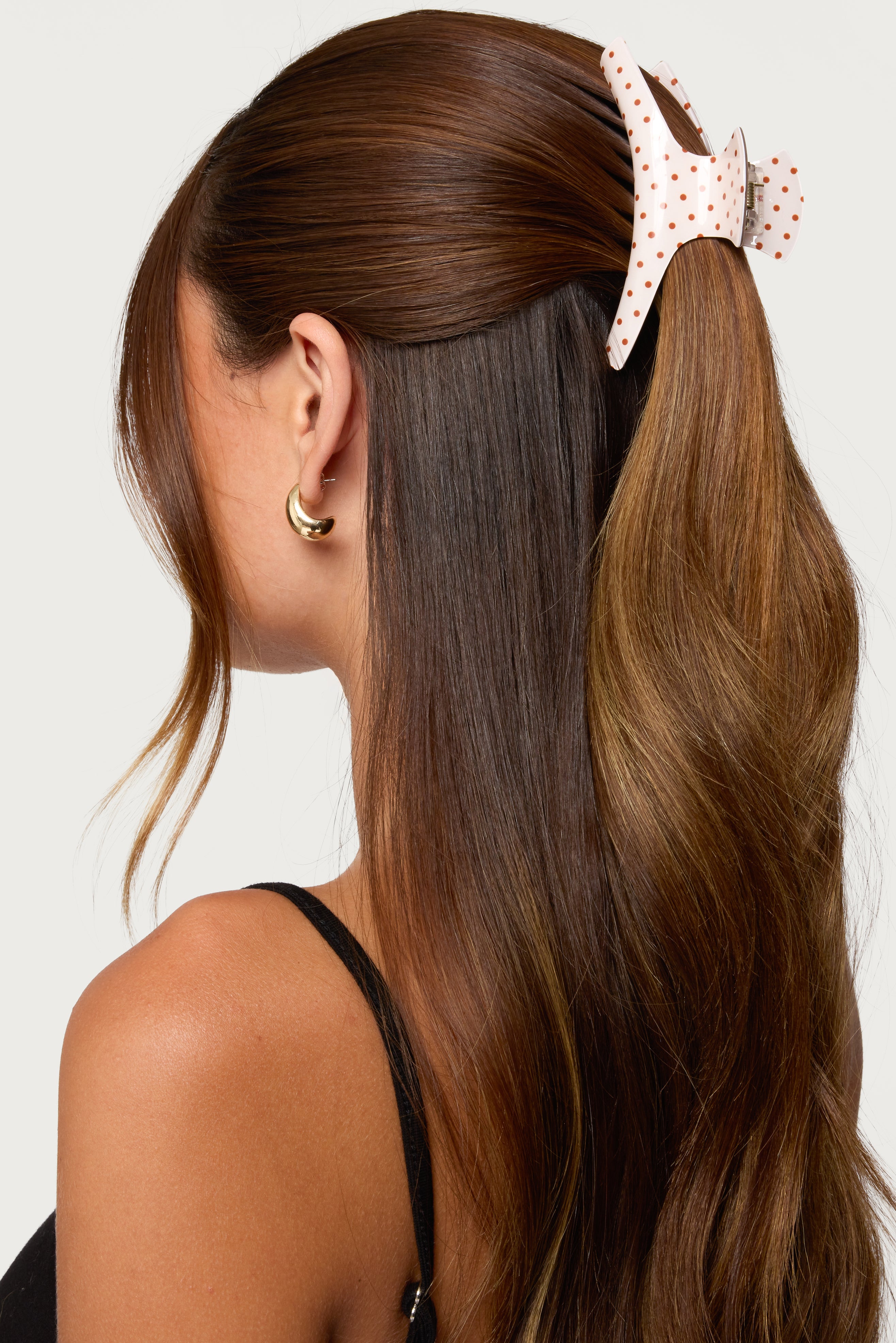 Polka Dot Claw Clip-Milans Time