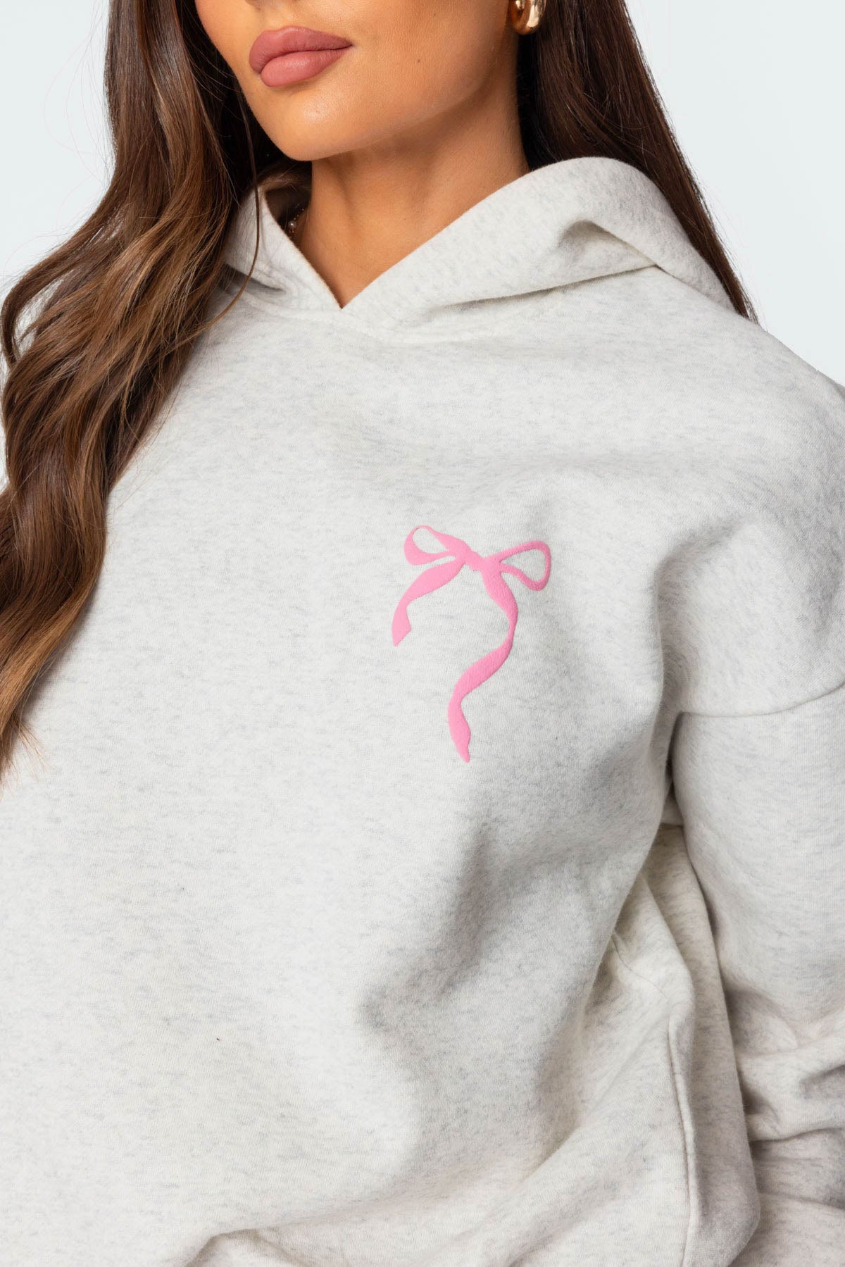 Sasha Bow Detail Hoodie-Milans Time