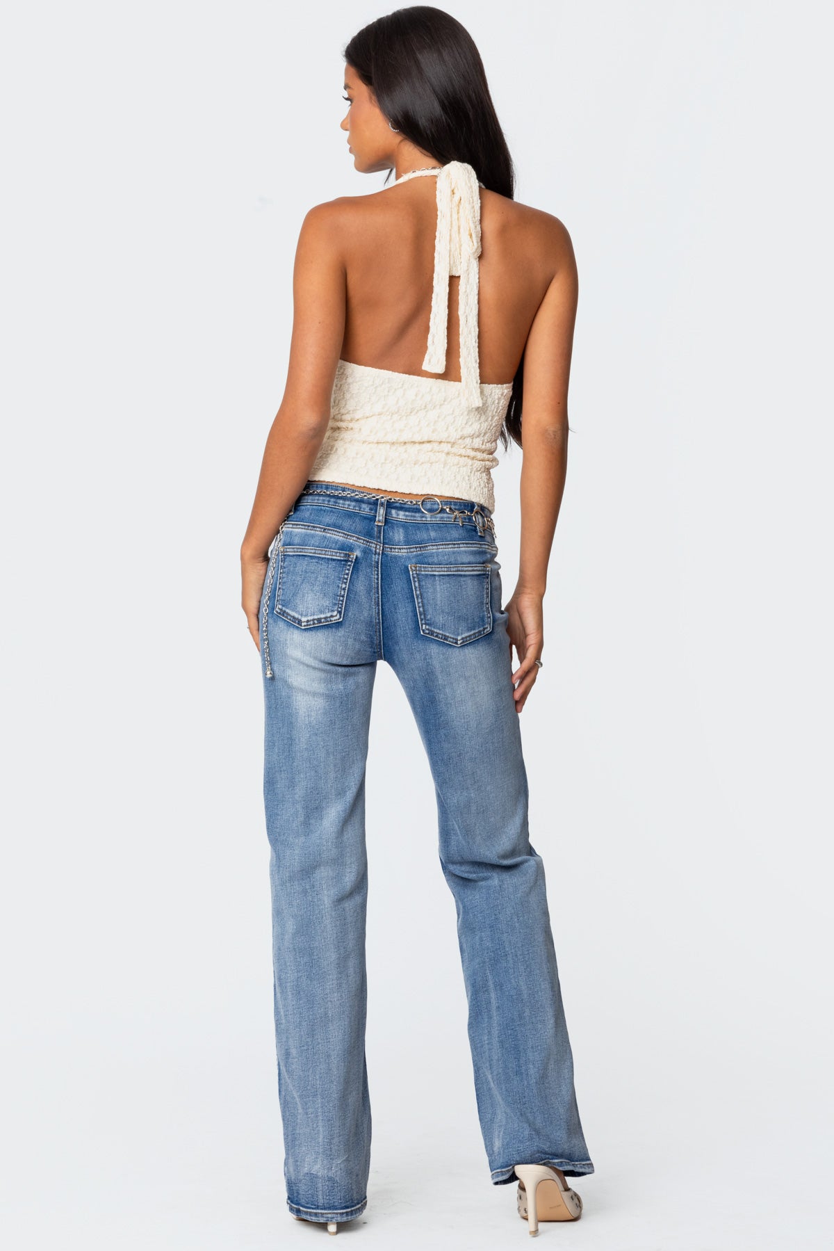Willow Textured Halter Top-Milans Time