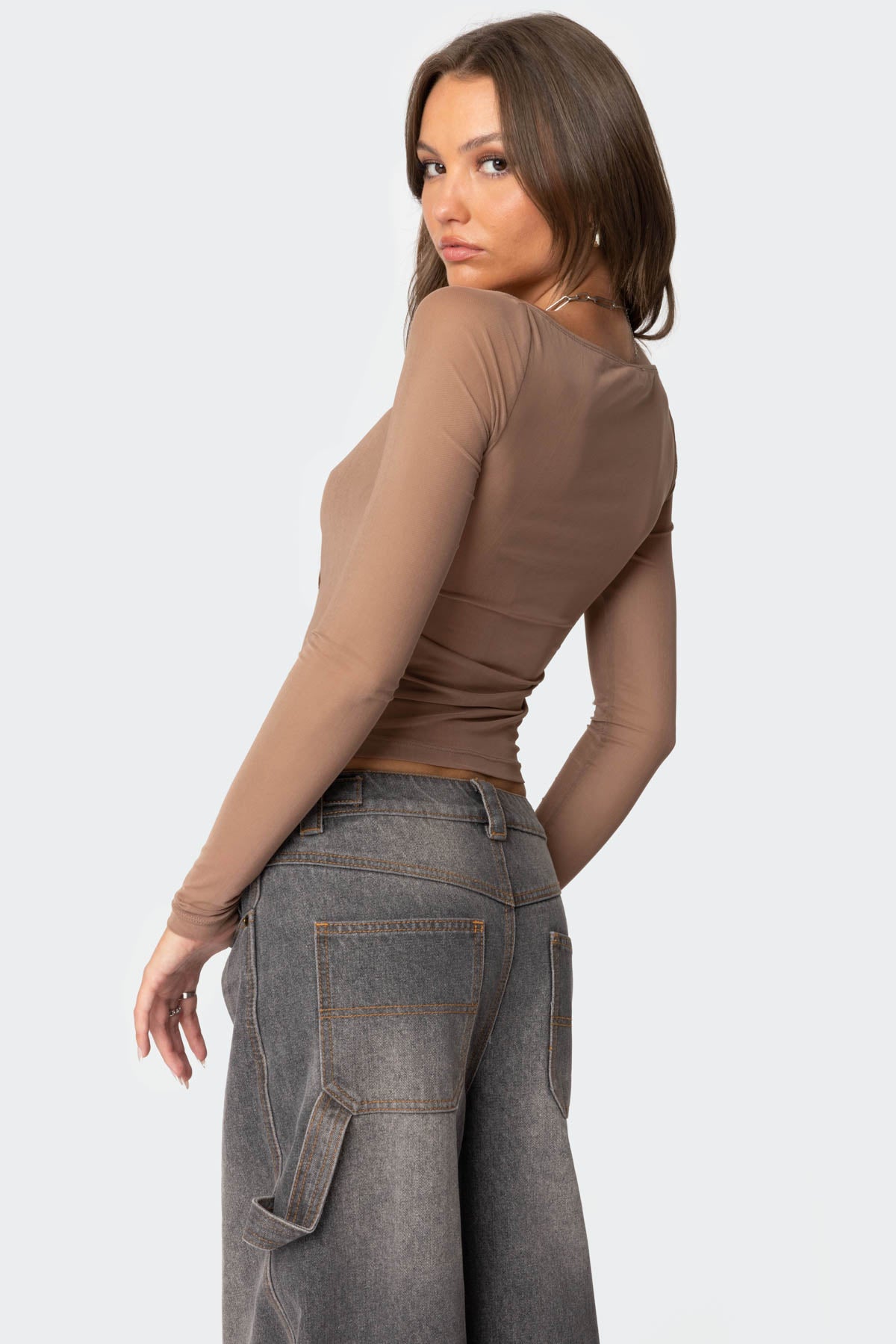 Marta Mesh Top-Milans Time