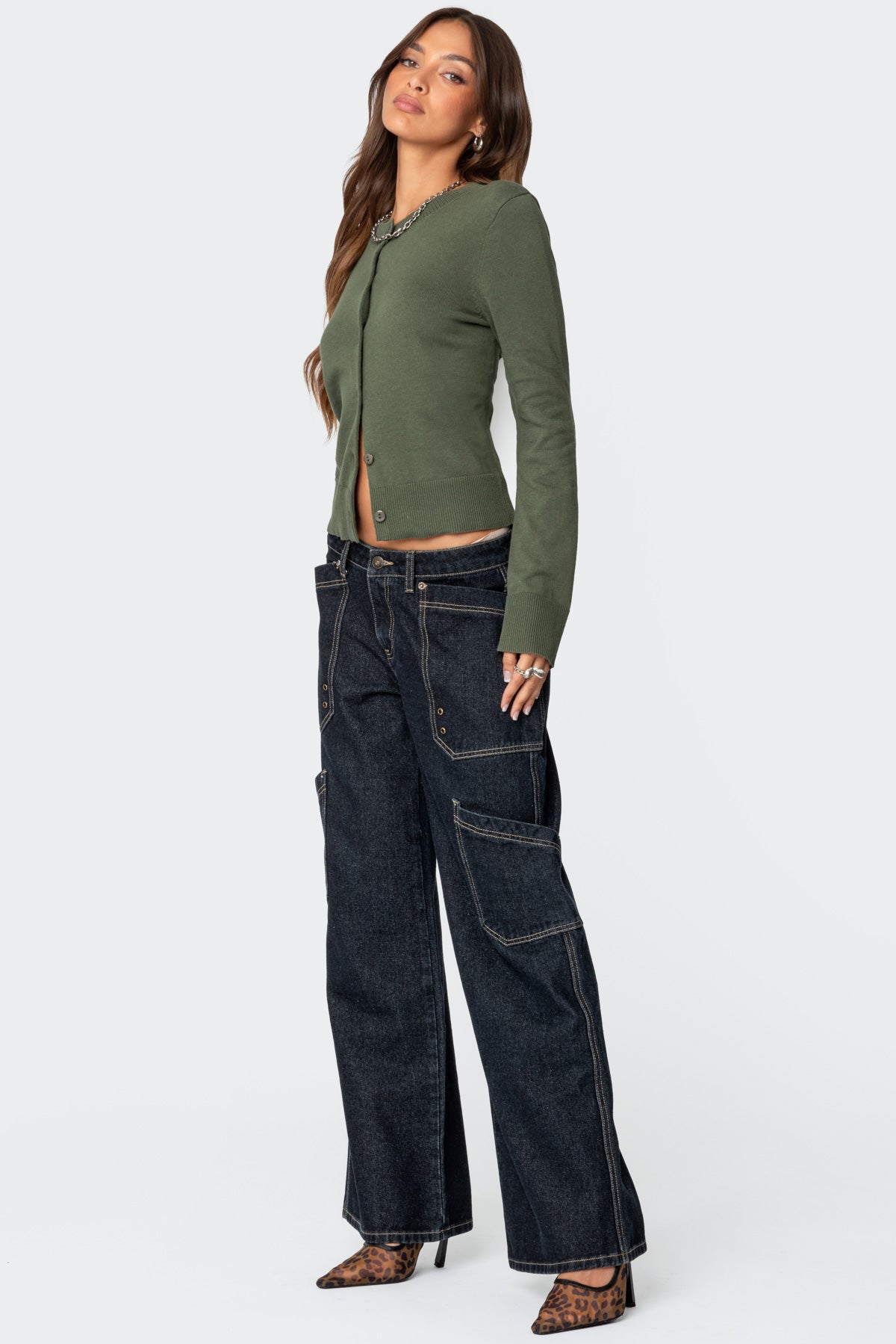 Hollie Button Up Cardigan-Milans Time