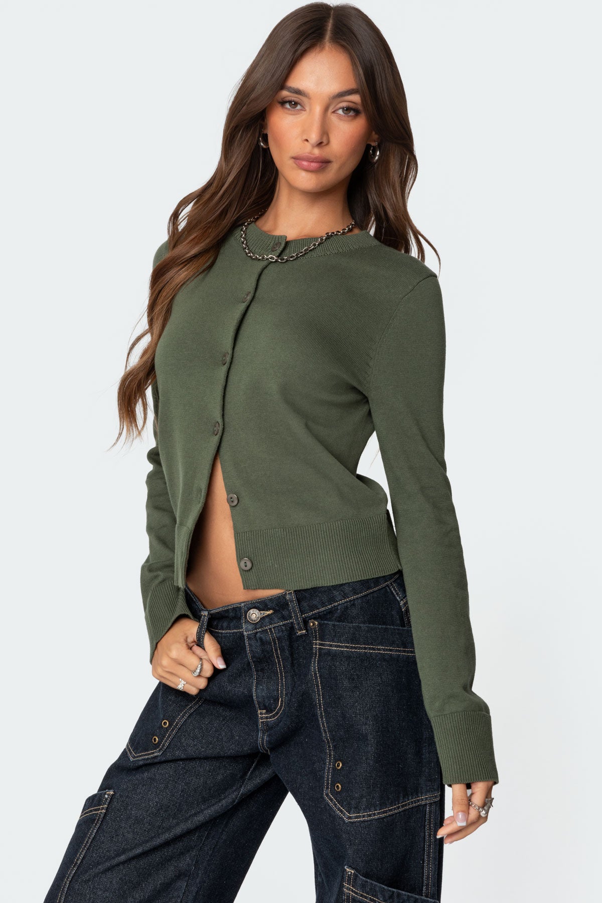 Hollie Button Up Cardigan-Milans Time