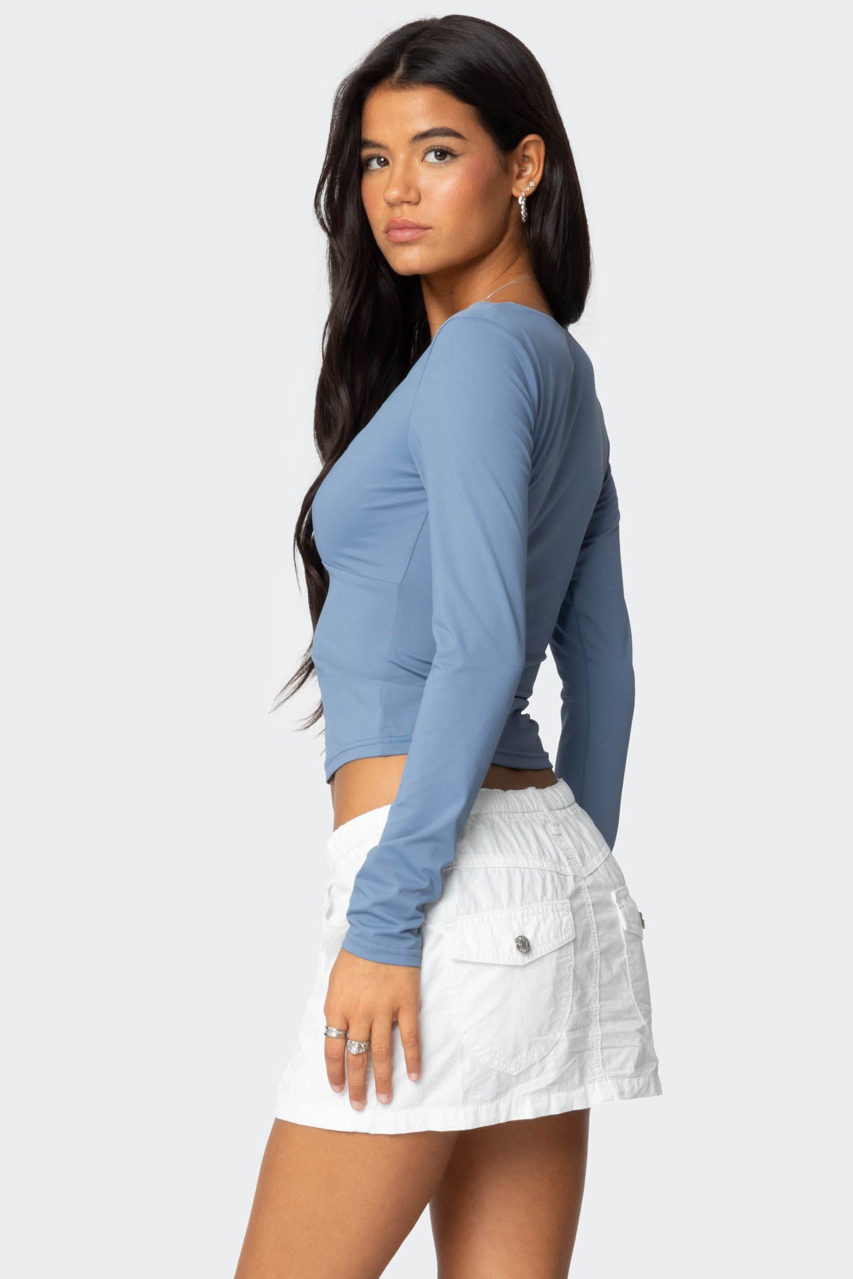 Skylar V Neck Top-Milans Time