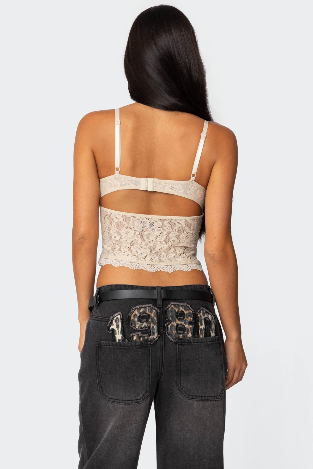 Charisma Sheer Lace Bra Top-Milans Time