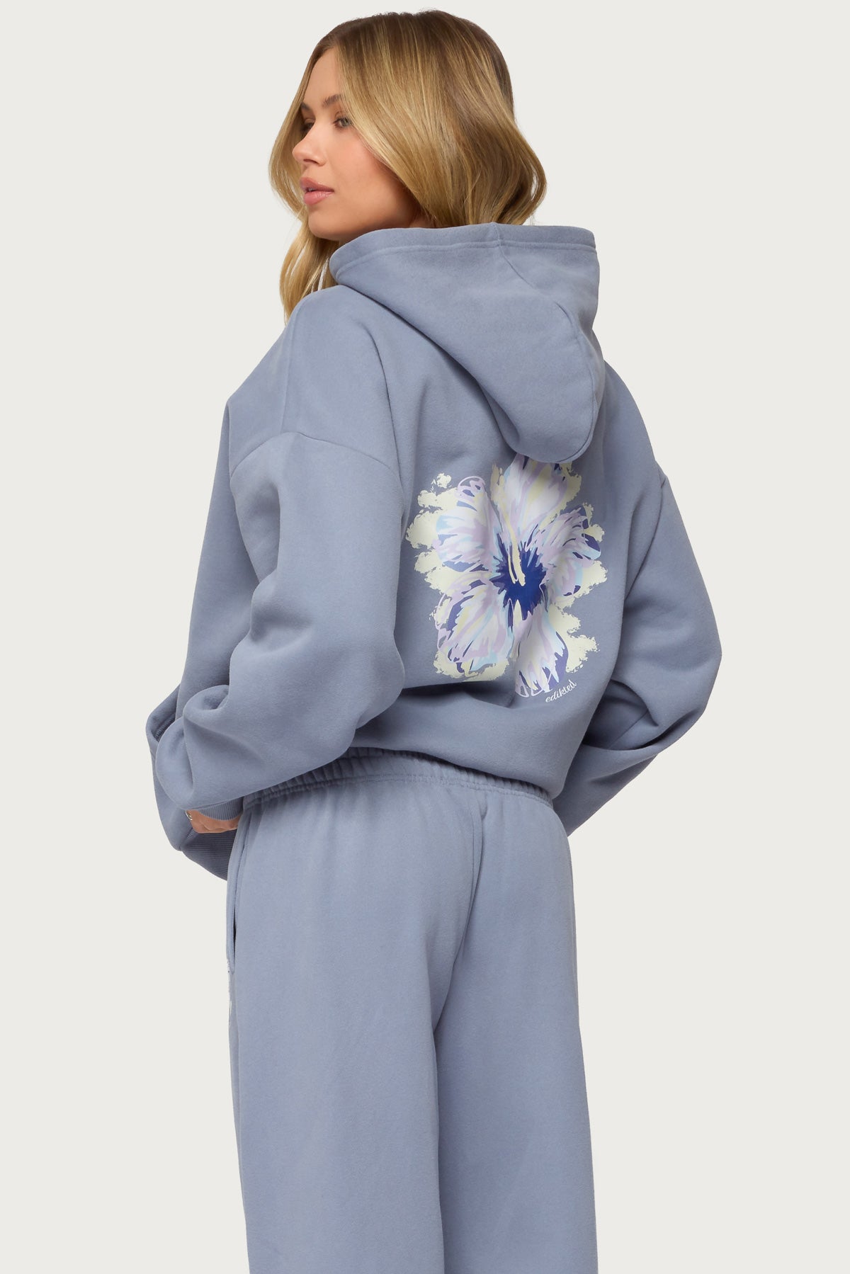 Tropical Bloom Hoodie-Milans Time