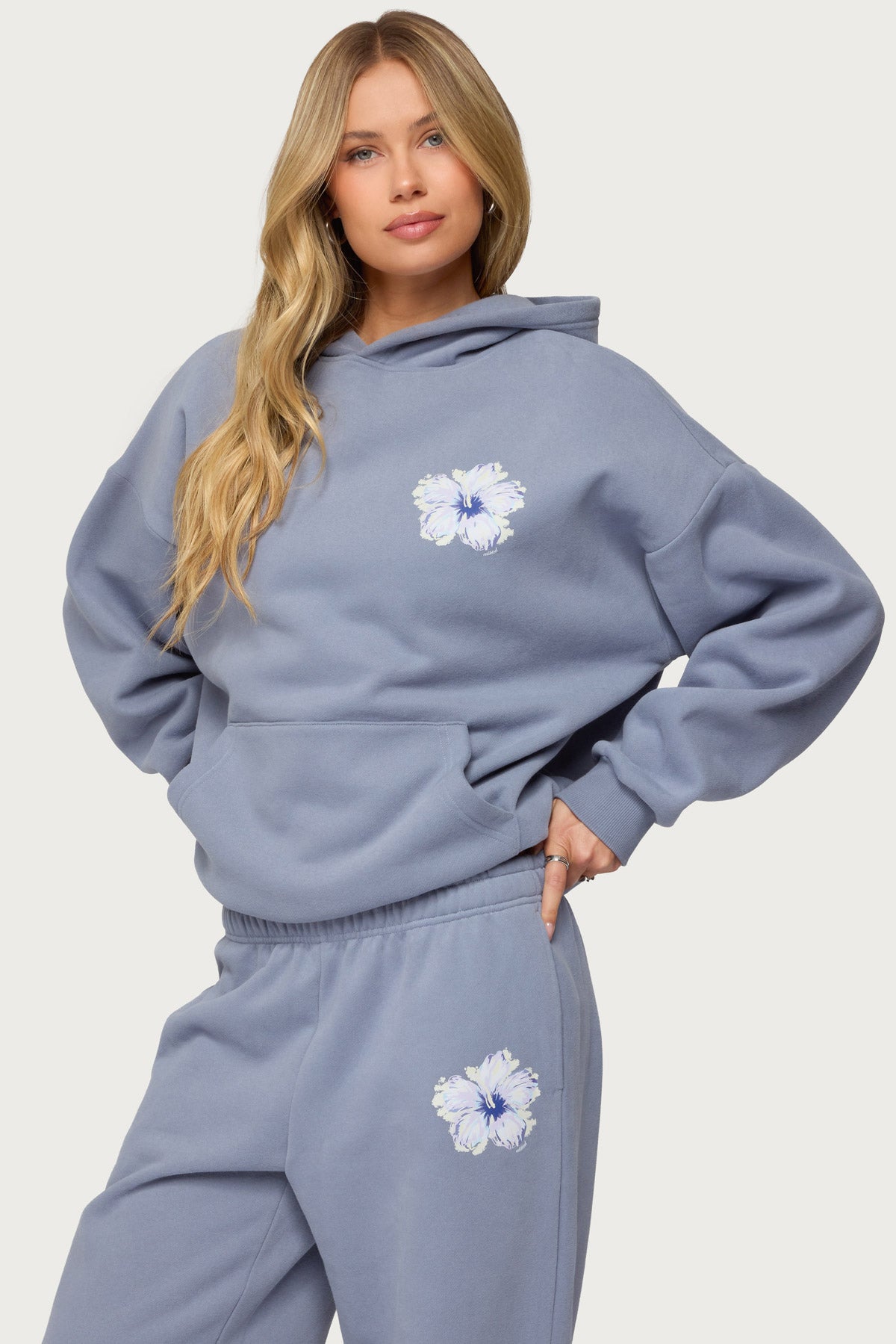 Tropical Bloom Hoodie-Milans Time