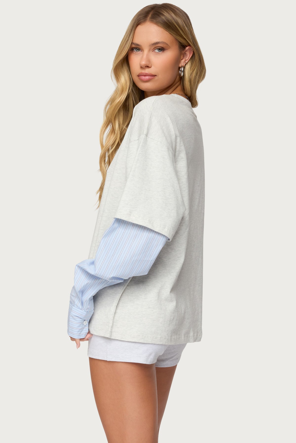 Tailor Oversized Layered Top-Milans Time