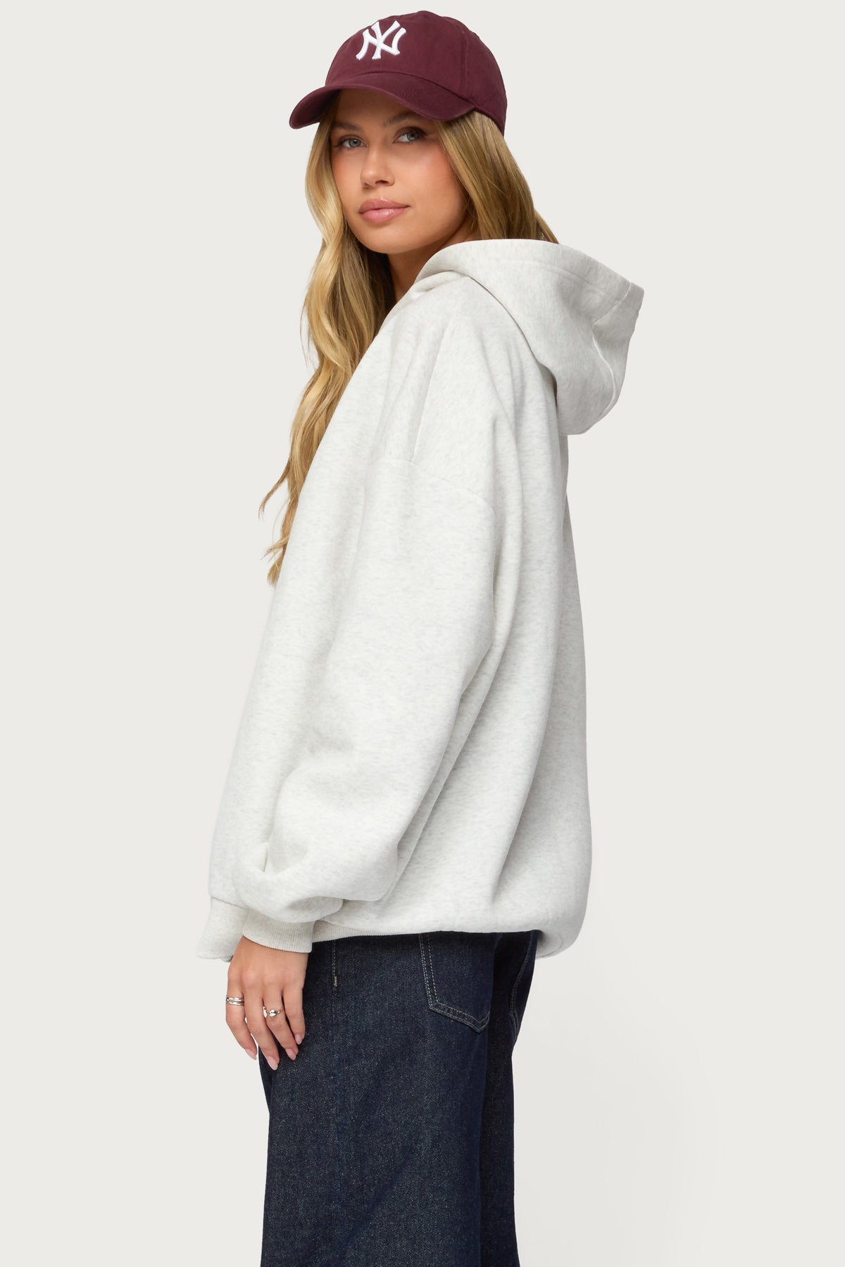 Gali Plaid 67 Oversized Hoodie-Milans Time